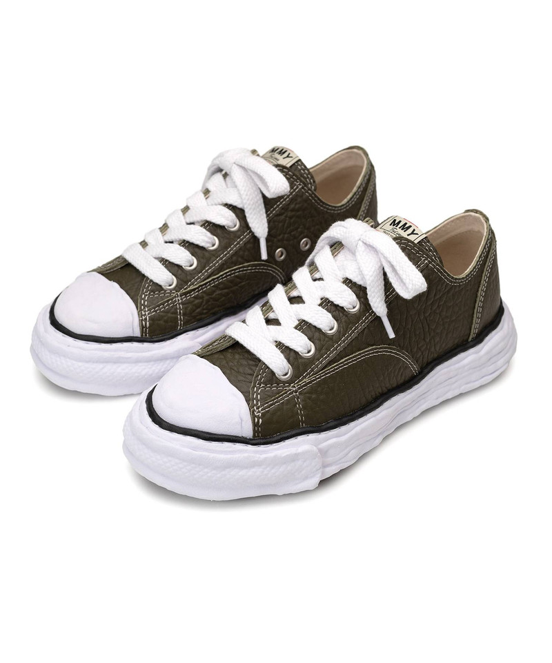 "PETERSON23" OG Sole Monster Leather Low-top Sneaker 28