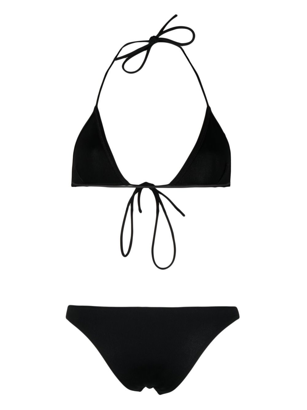 ribbed-knit bikini - 2