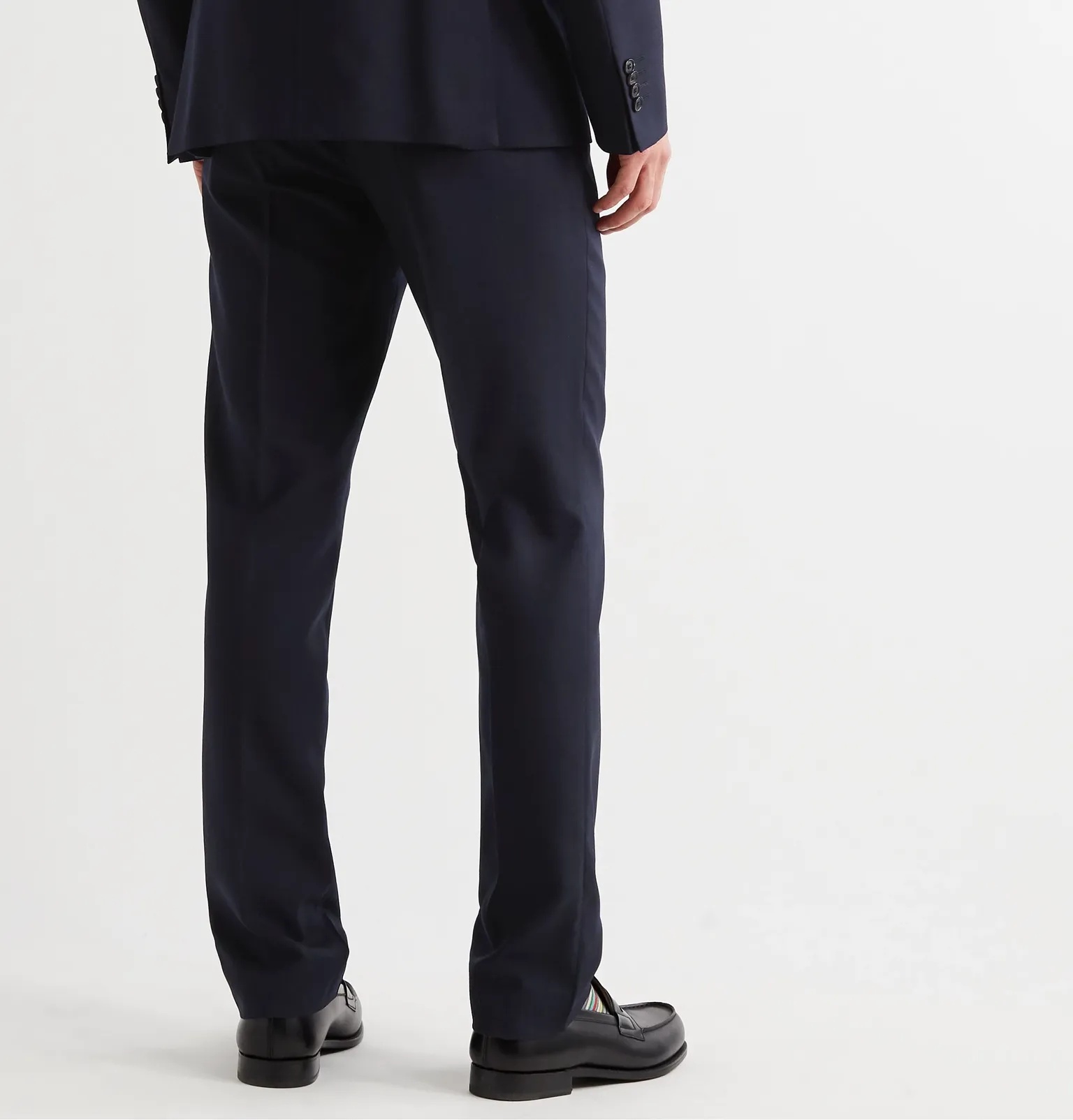 Soho Slim-Fit Cotton Suit Trousers - 4