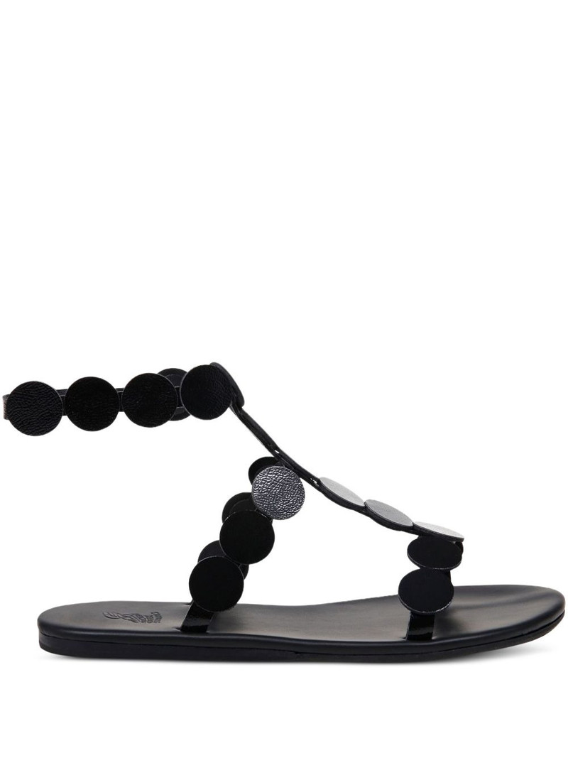 Triton circle-embellished flat sandals 1