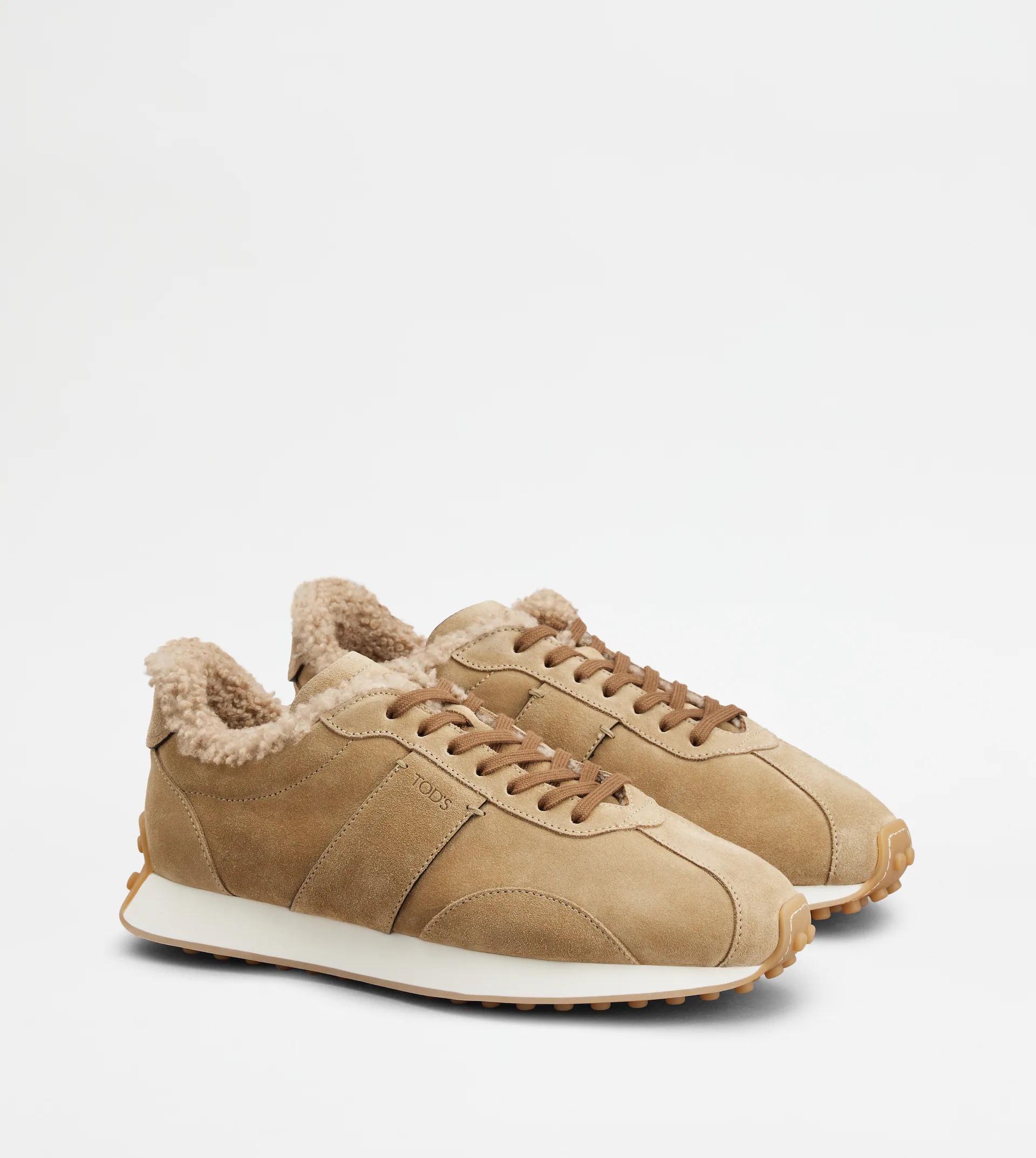 T VINTAGE SNEAKERS IN SUEDE - BEIGE - 2