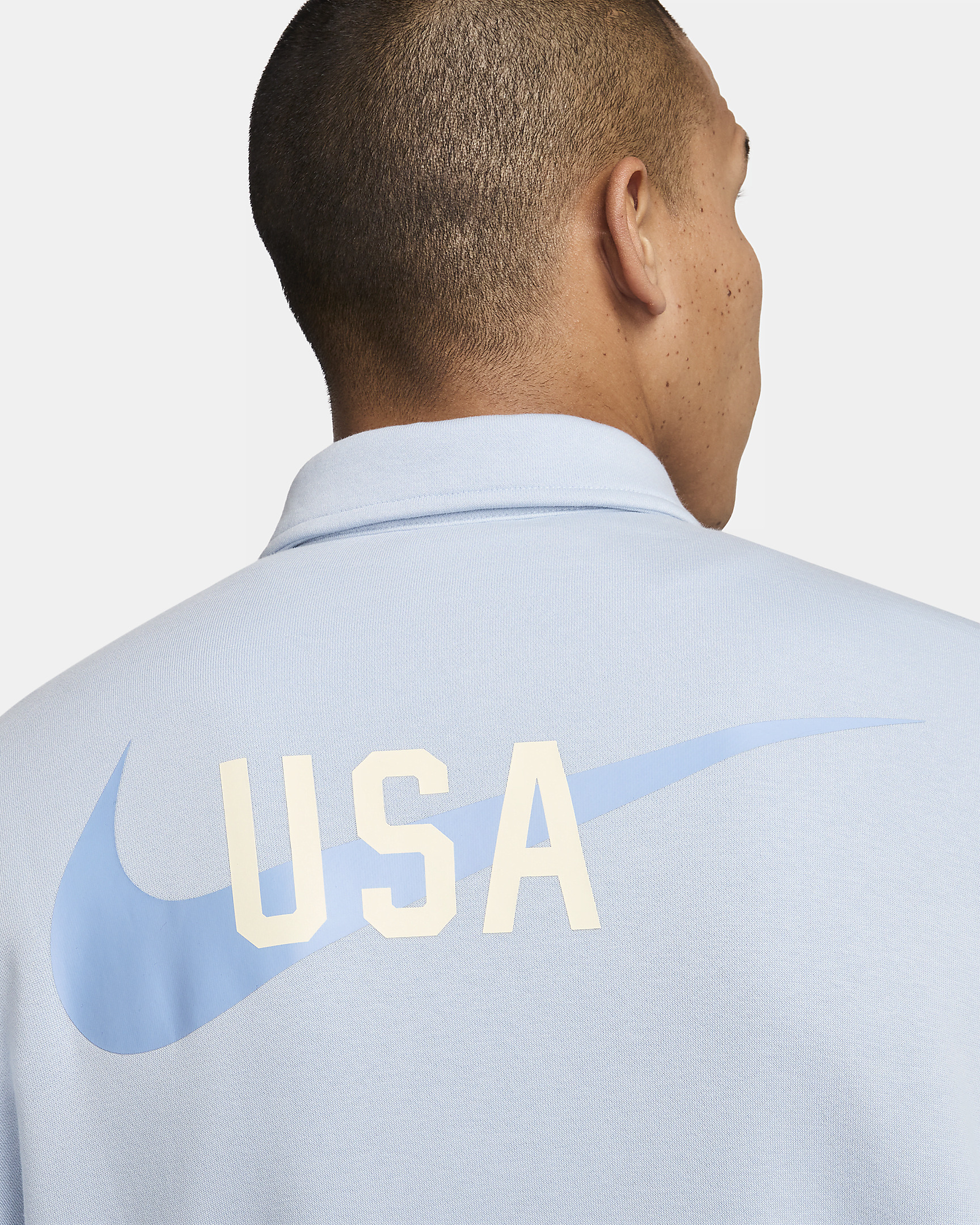 USMNT Club Men's Nike Soccer Harrington Jacket - 8