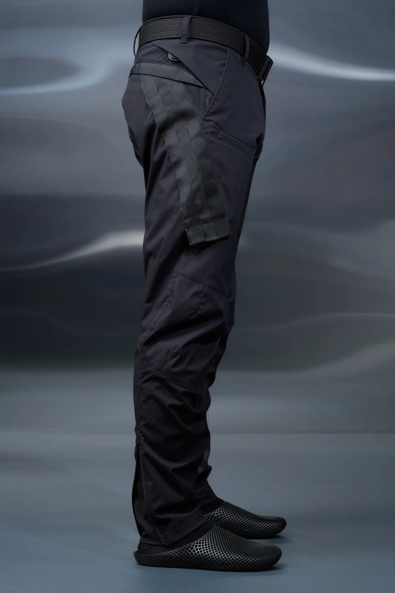 P10TS-E Encapsulated Nylon Tec Sys Articulated Pant Black - 5