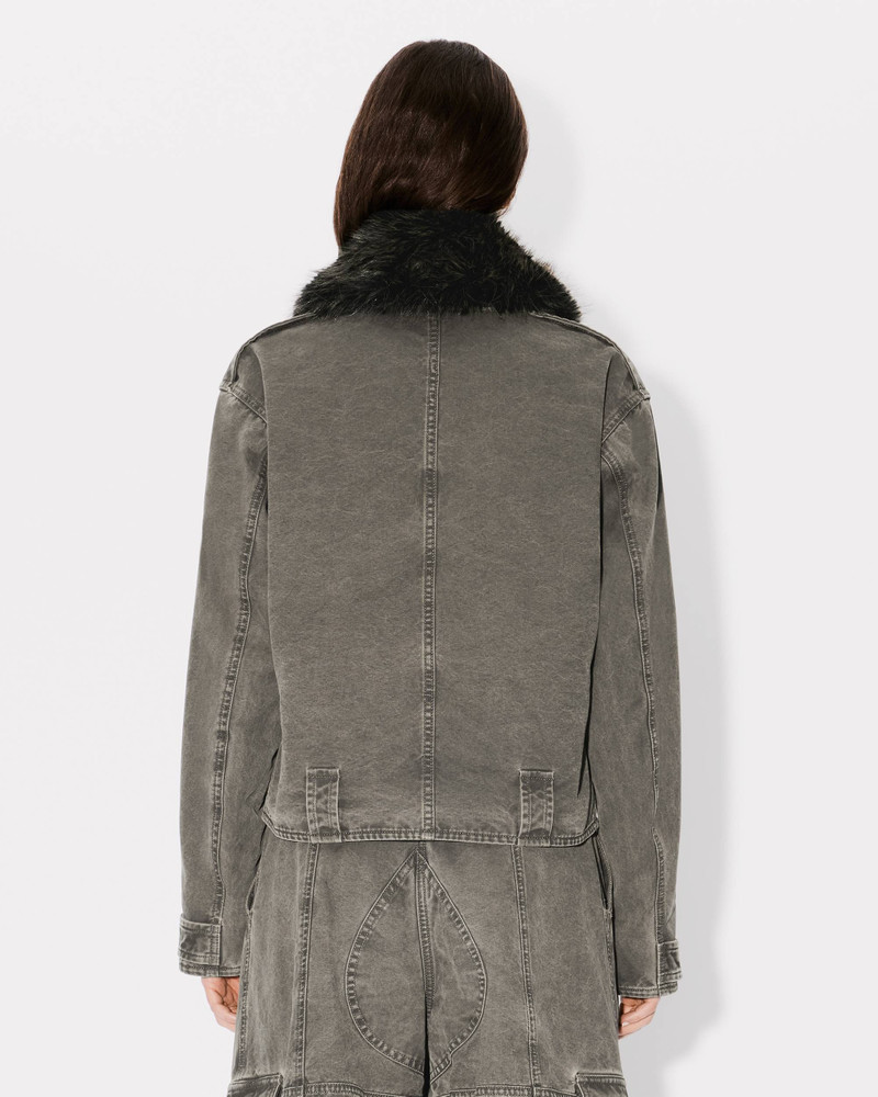 Bomber jacket in cotton canvas 5