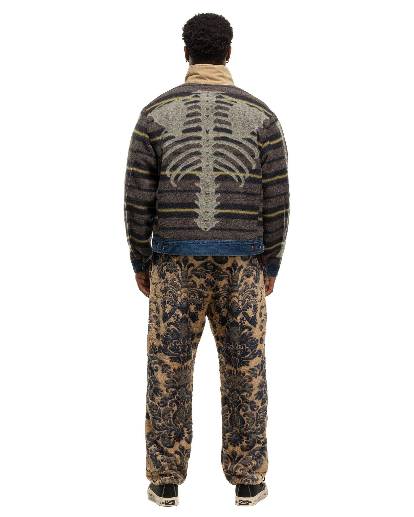 DAMASK Fleece EASY Pants Beige - 4