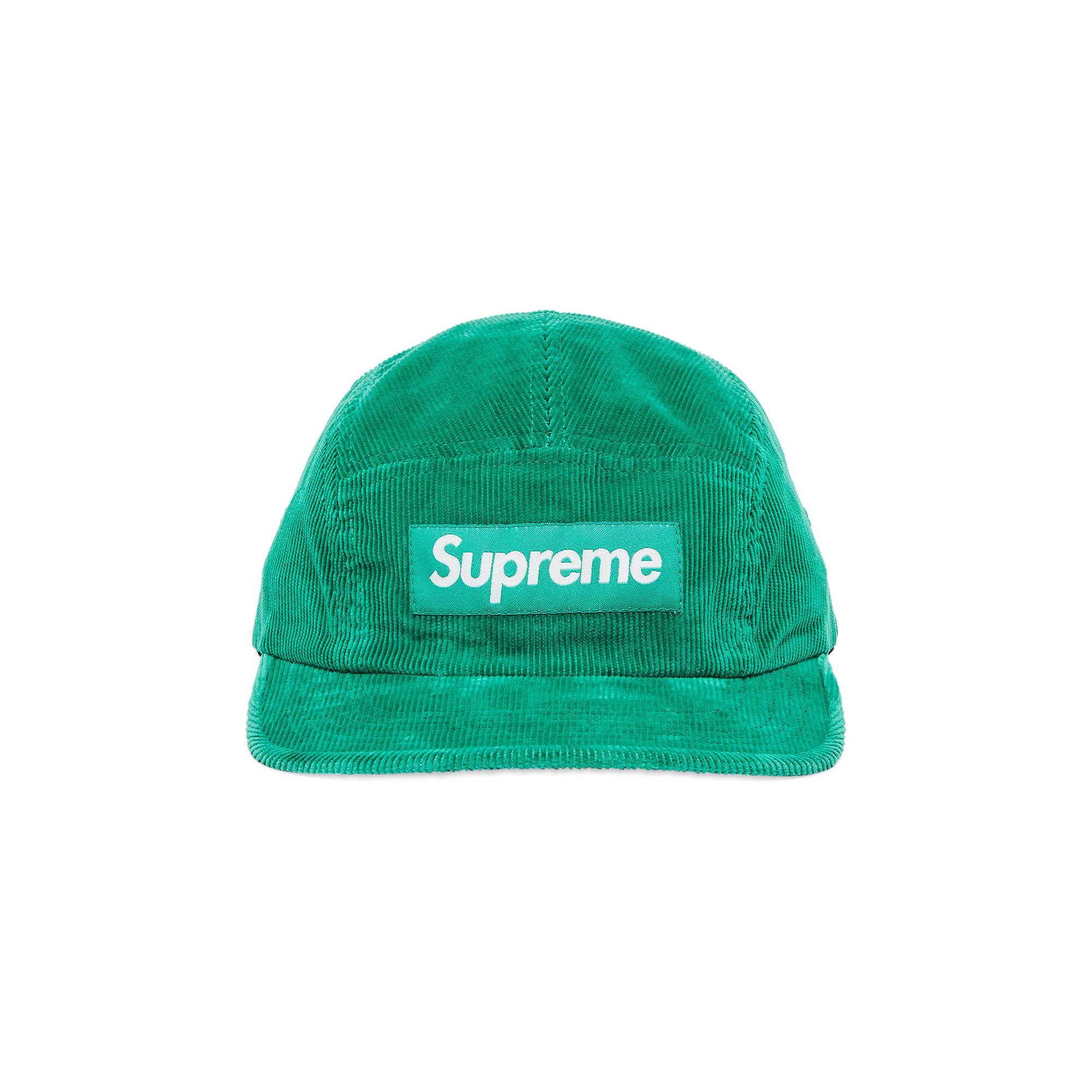 Supreme Corduroy Camp Cap 'Green' - 1