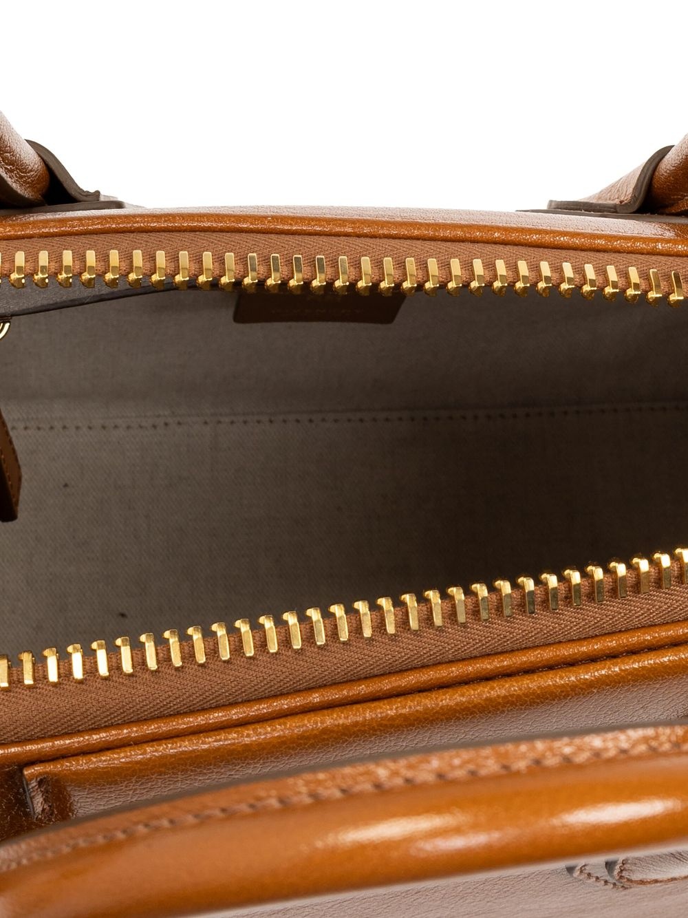small Antigona leather tote bag - 5