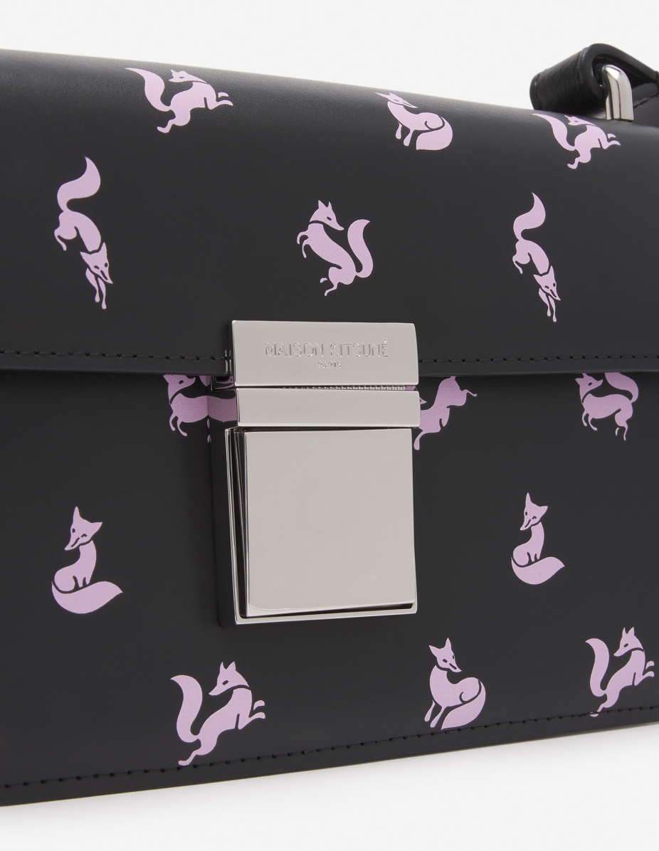 MAISON KITSUNE｜ (MINI PREPPY BAGUETTE(MW05146LR0001-P19 Maison Kitsuné MINI PREPPY BAGUETTE | maisonkitsune | REVERSIBLE