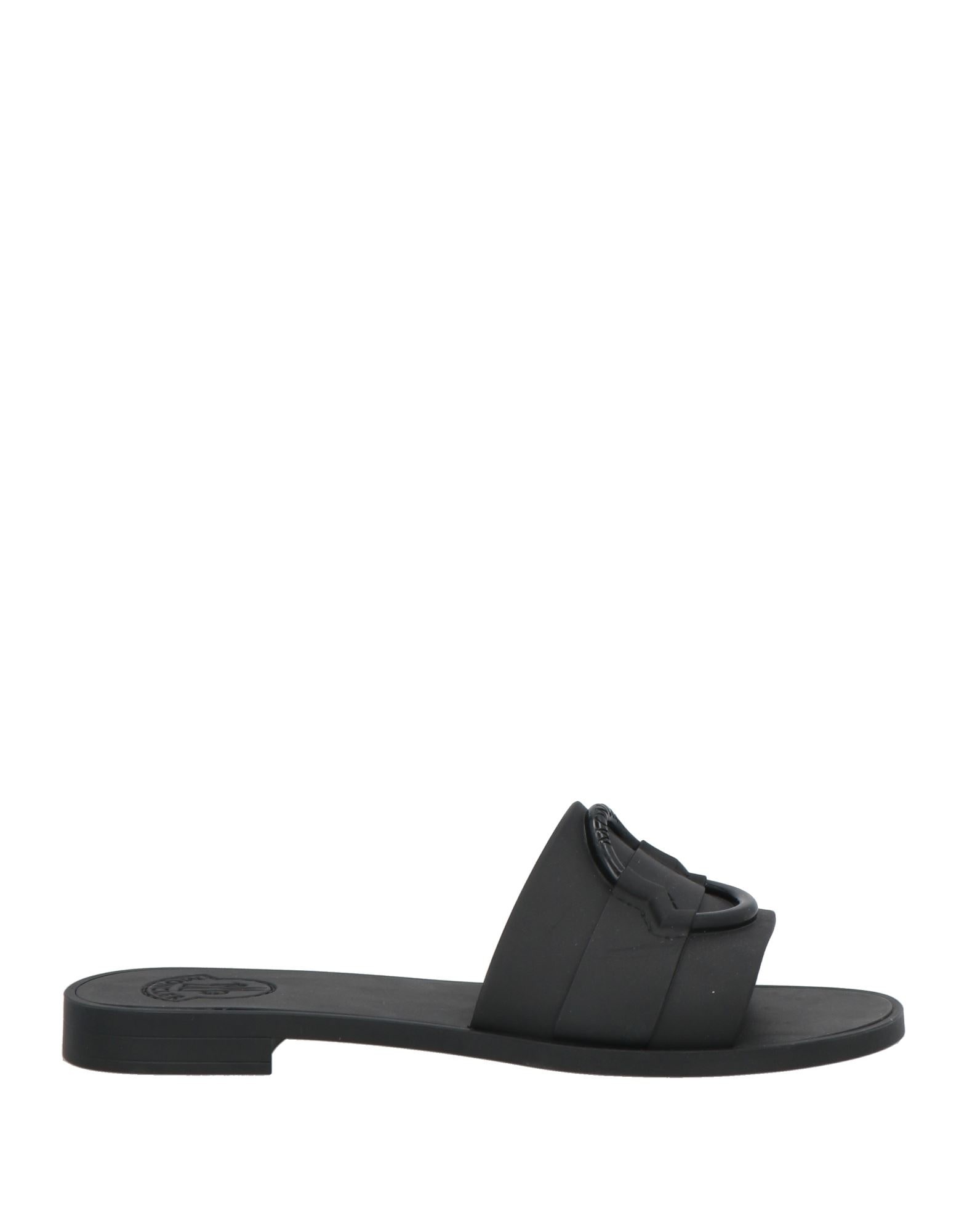 Black Women's Sandals - 1