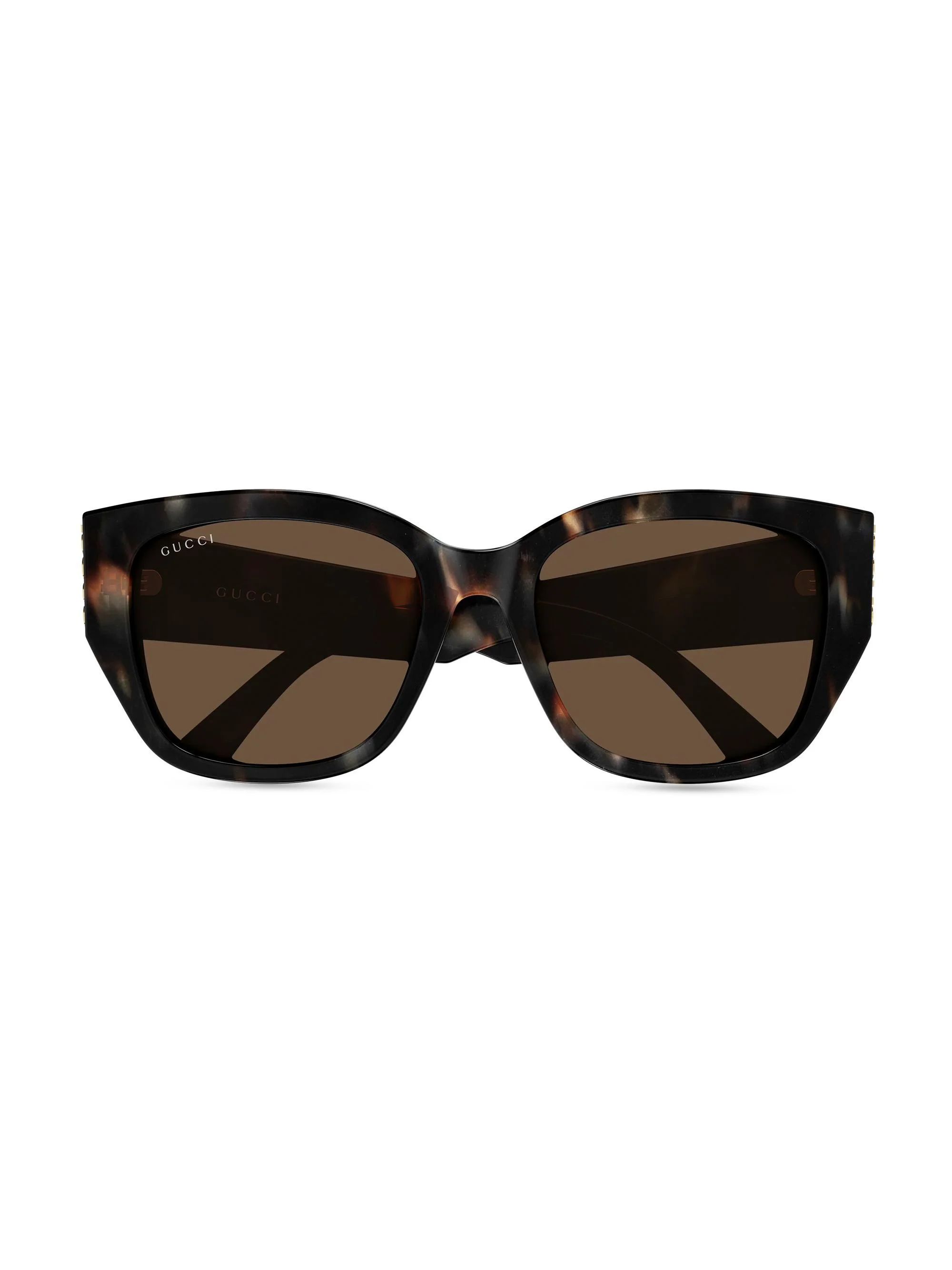 Women's On Side 55MM Round Sunglasses - Havana - 1