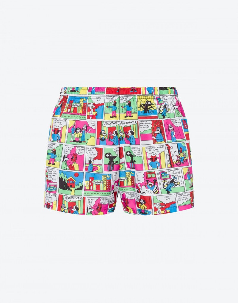 MOSCHINO COMICS BEACH BOXER 1