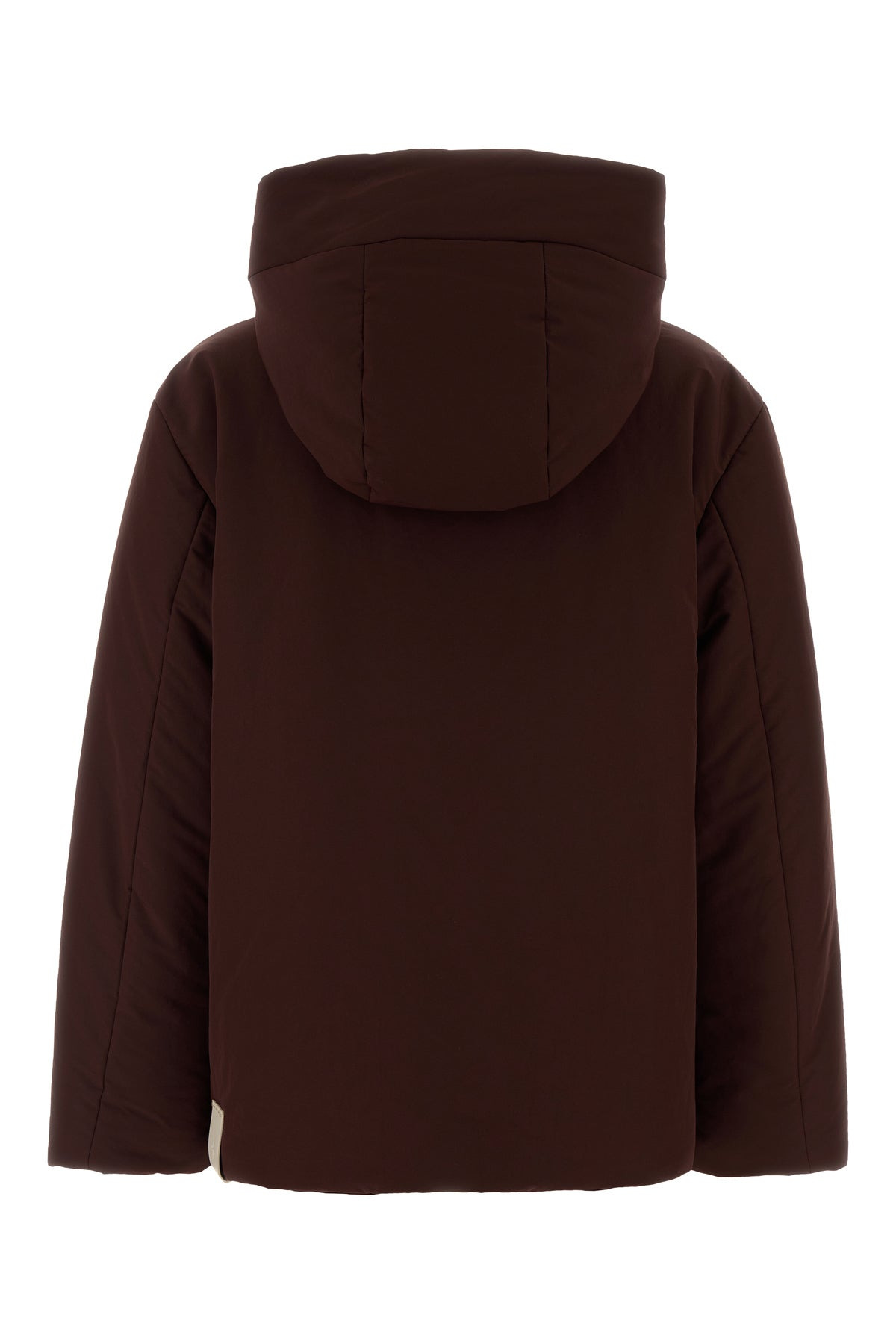 Chocolate polyester down jacket - 2