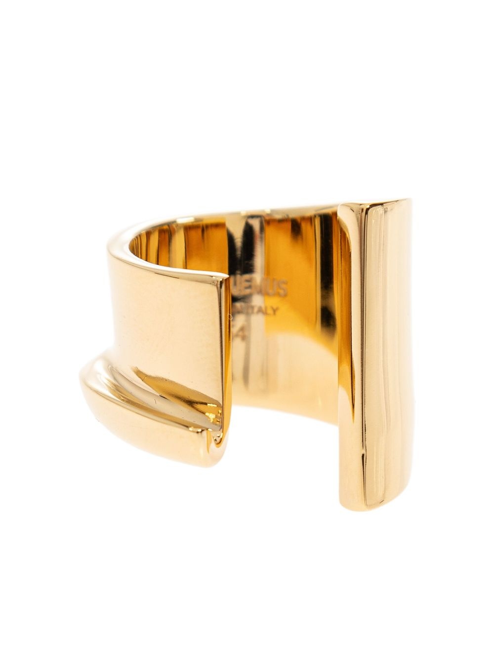 curved brass ring - 4