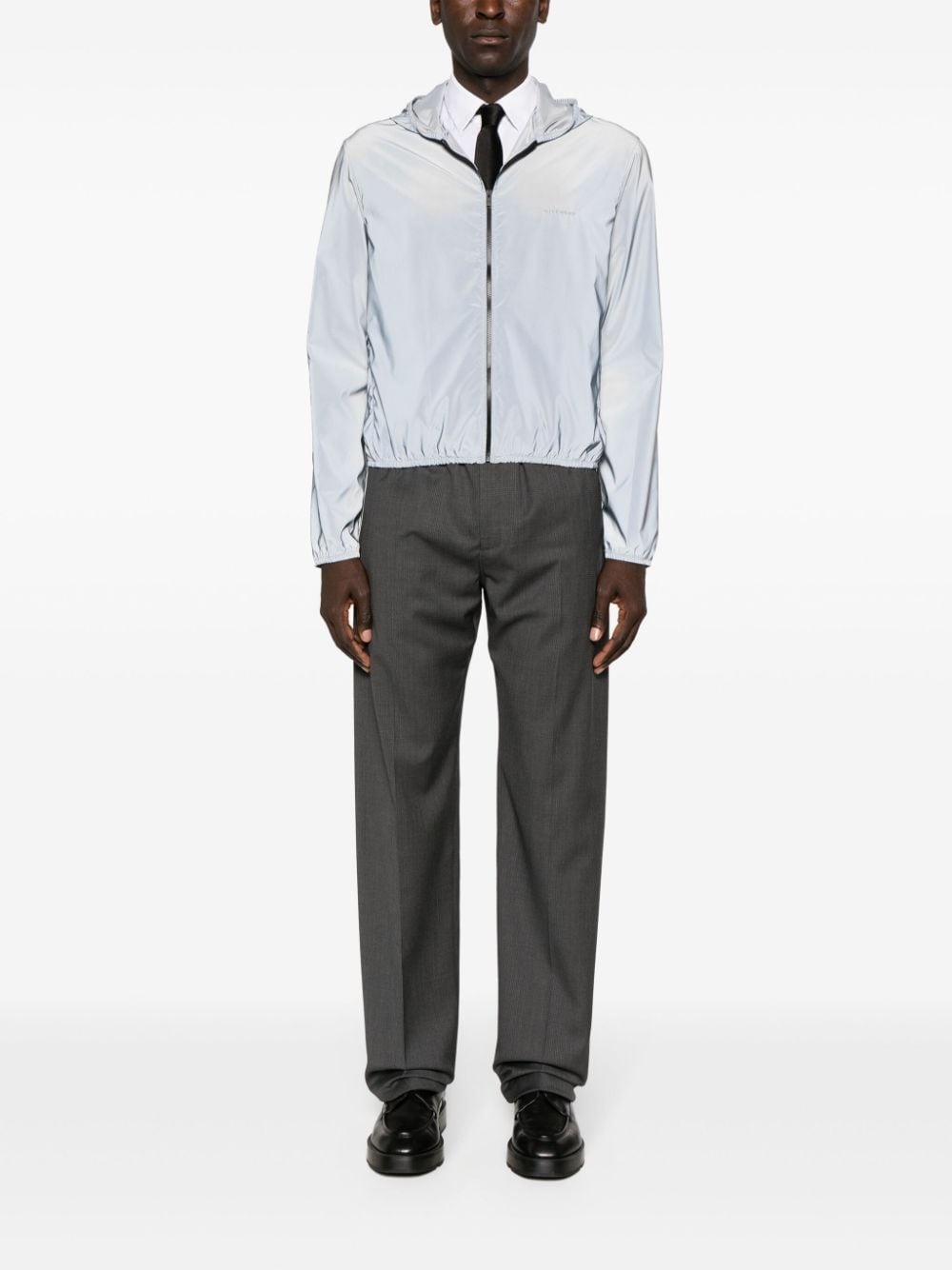 drawstring straight trousers - 2