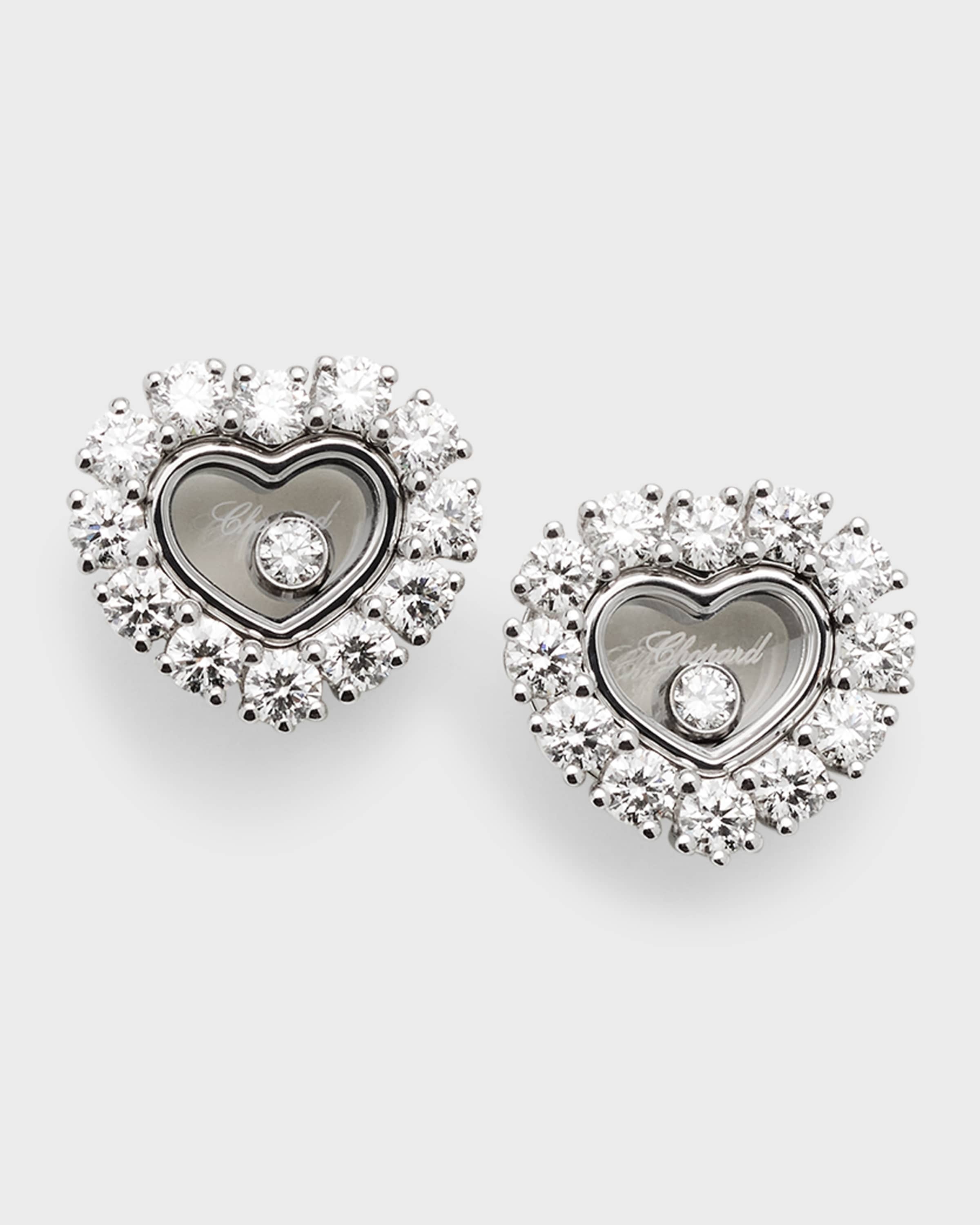 Happy Diamonds Icons 18K White Gold Joaillerie Earrings - 1