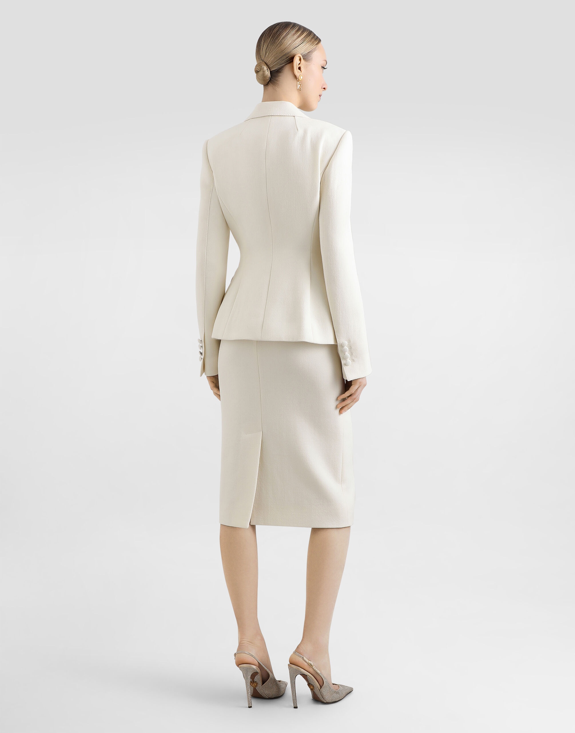 Dolce jacket in double crêpe - 3
