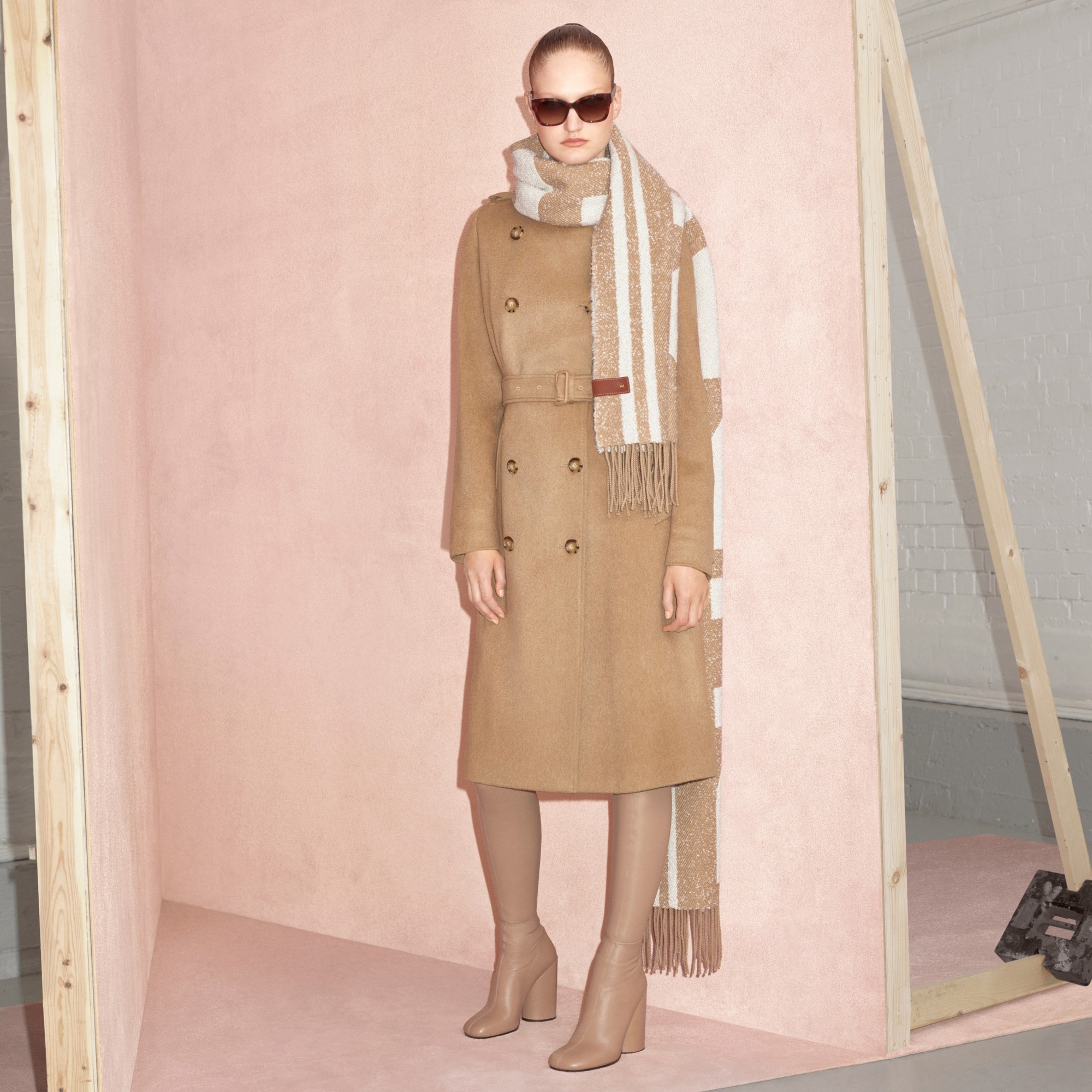 Burberry's cashmere　coat 9 beige Burberry Cashmere Kensington Trench Coat | REVERSIBLE