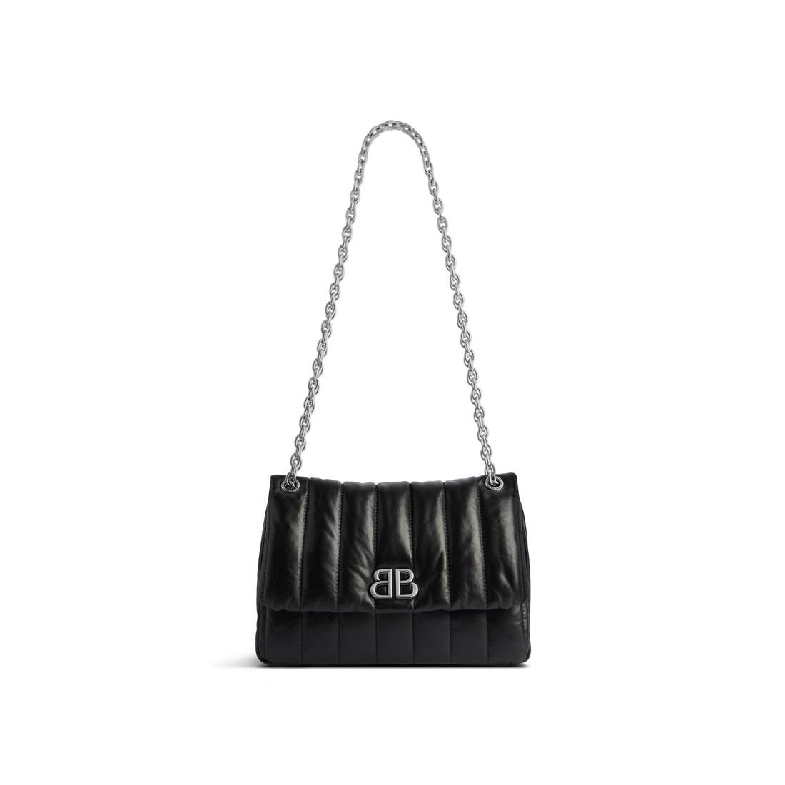 Women's Monaco Mini Bag Quilted  in Black - 1