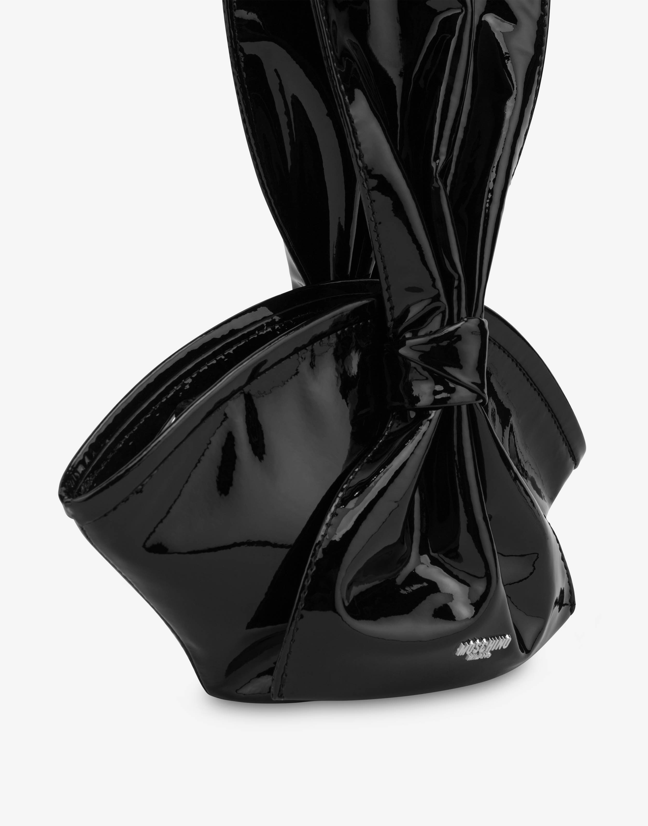 PATENT LEATHER CLUTCH - 4