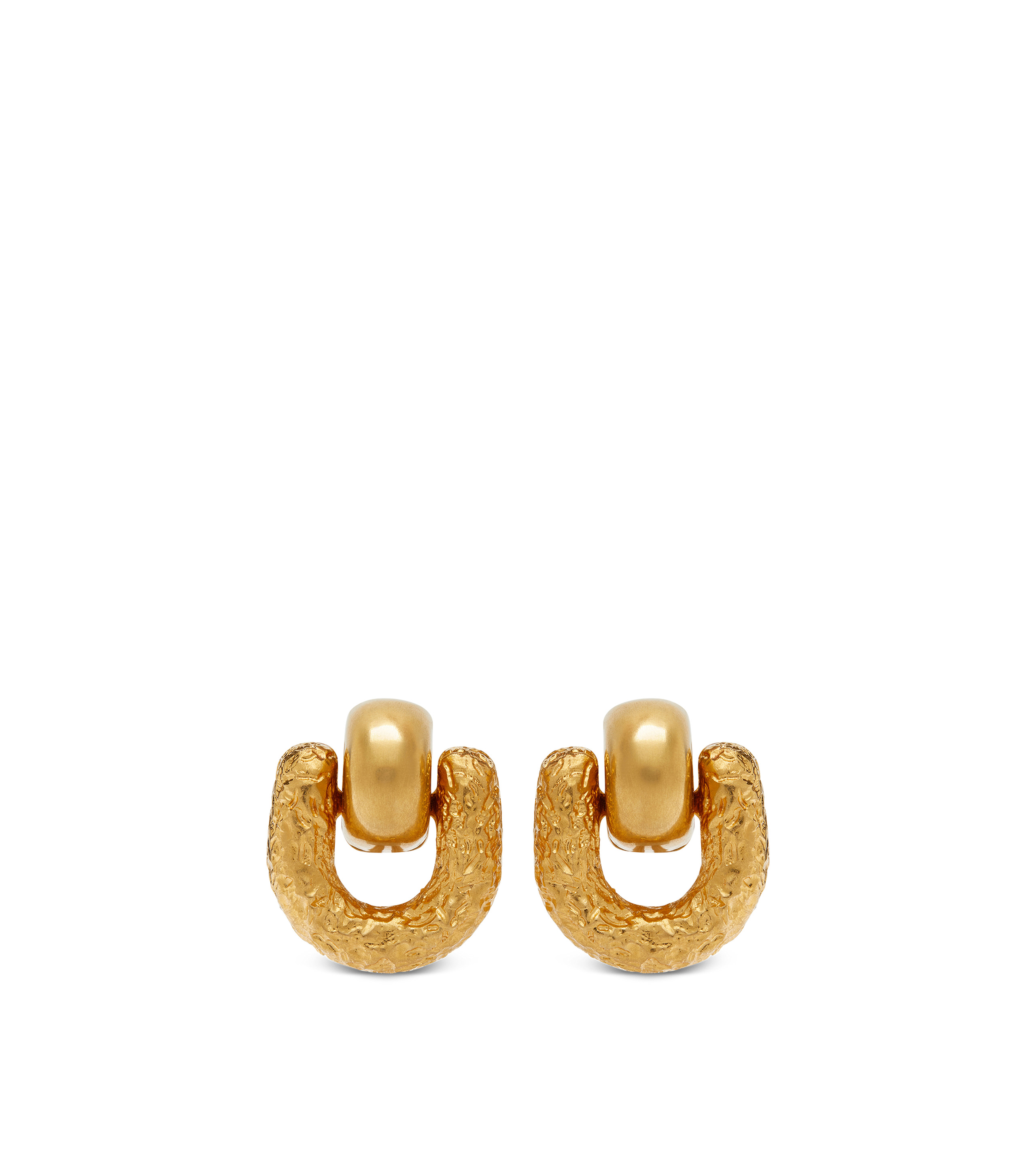 BRASS COSMOS EARRINGS - 1