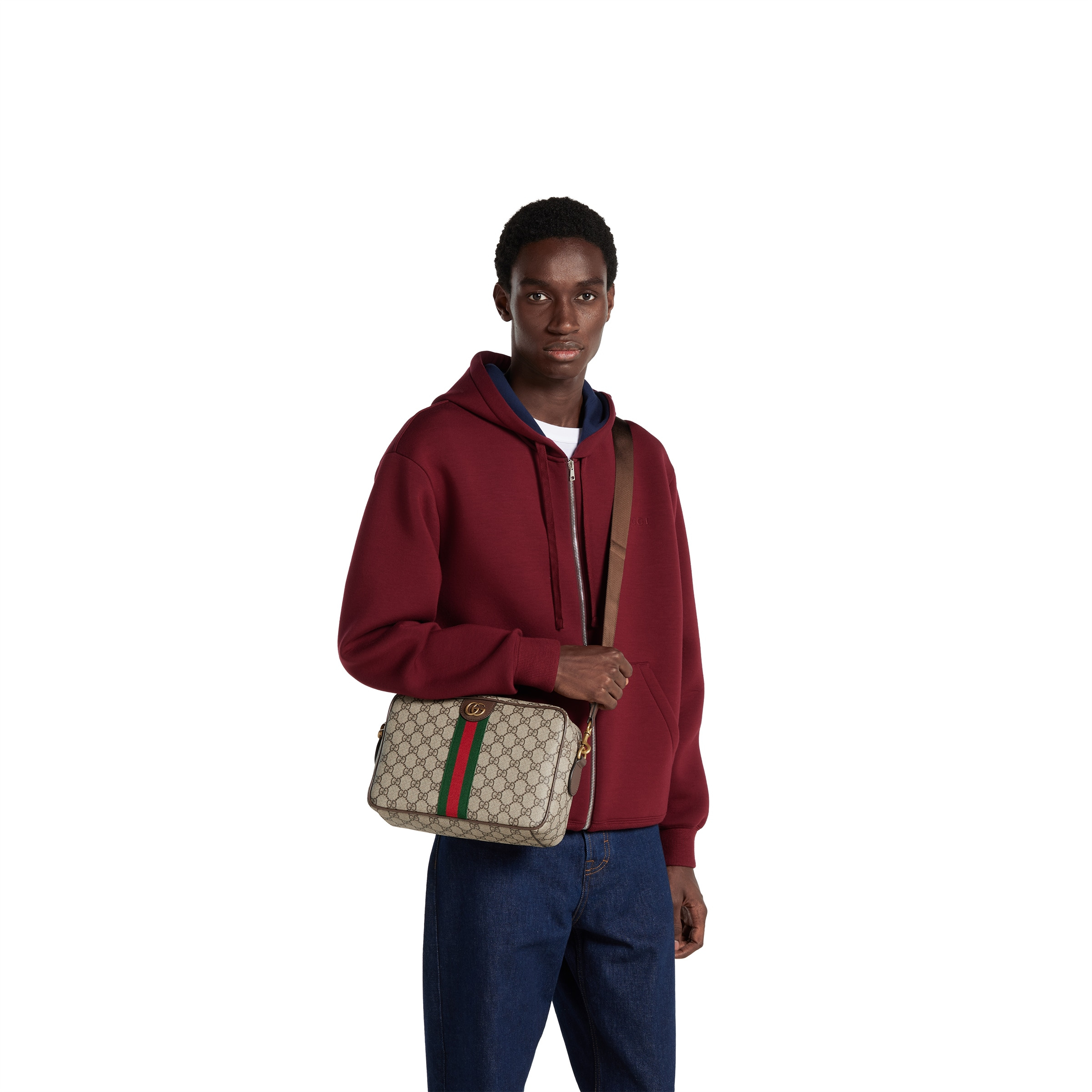Ophidia medium crossbody bag - 3