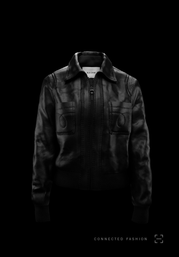 LEATHER JACKET 70 CONNECTED FASHION - 5