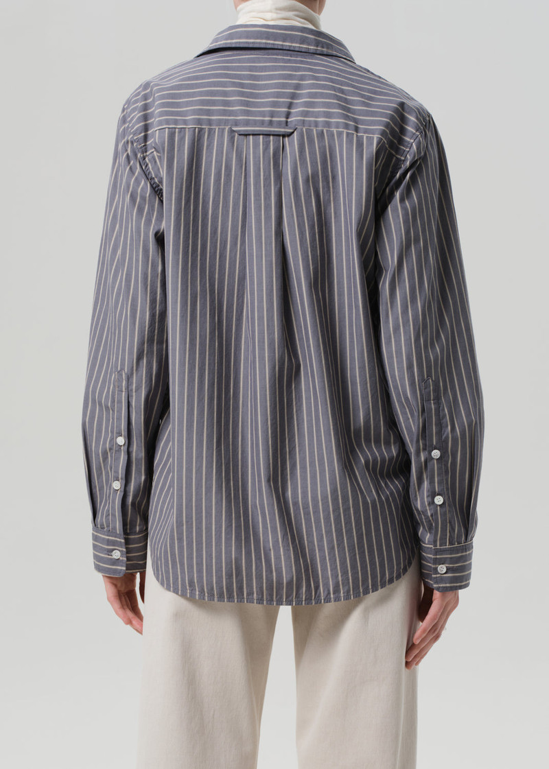 Avni Slim Shirt In Cleo Stripe 3