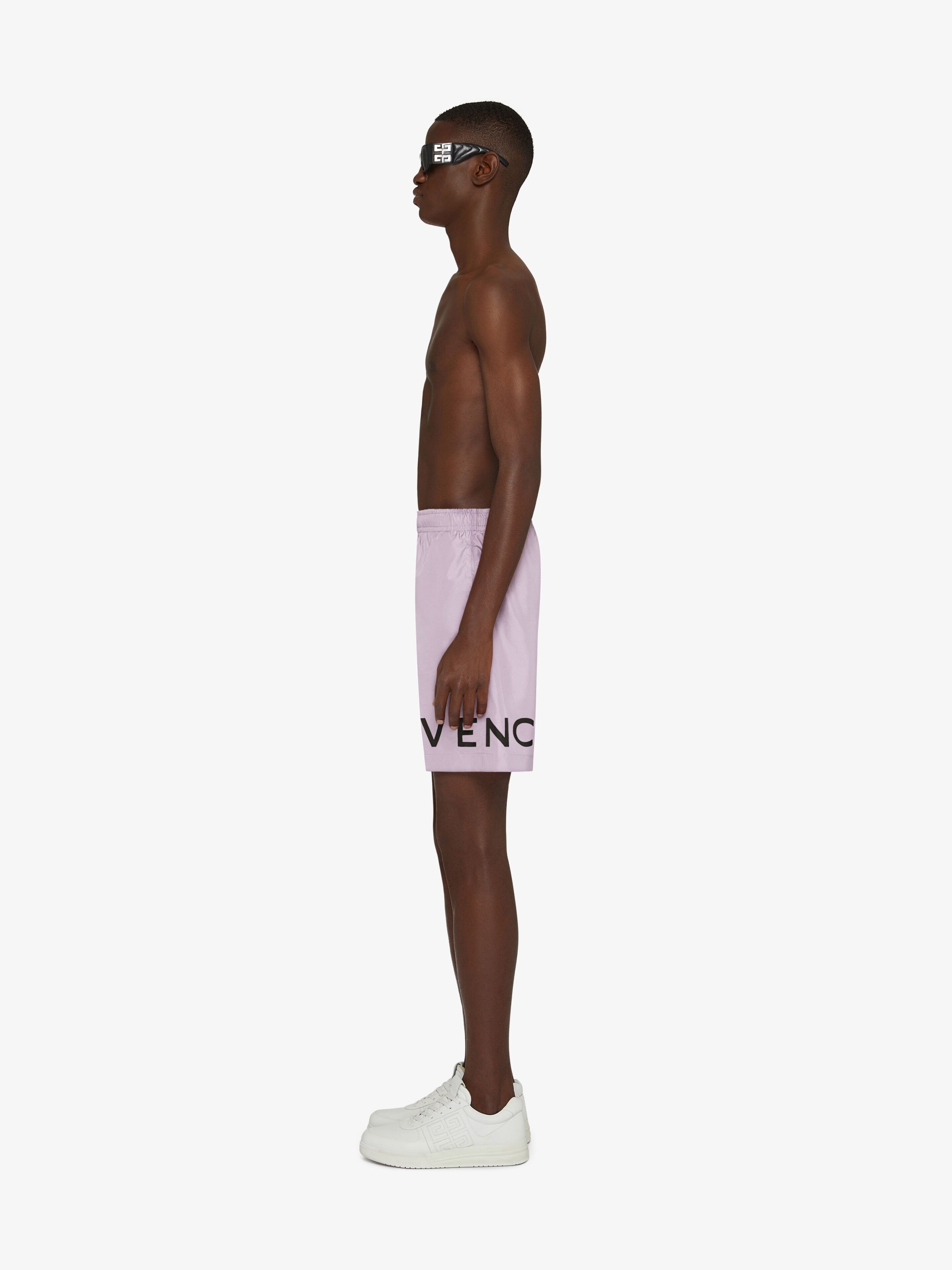 4G LONG SWIM SHORTS IN RECYCLED NYLON - 3