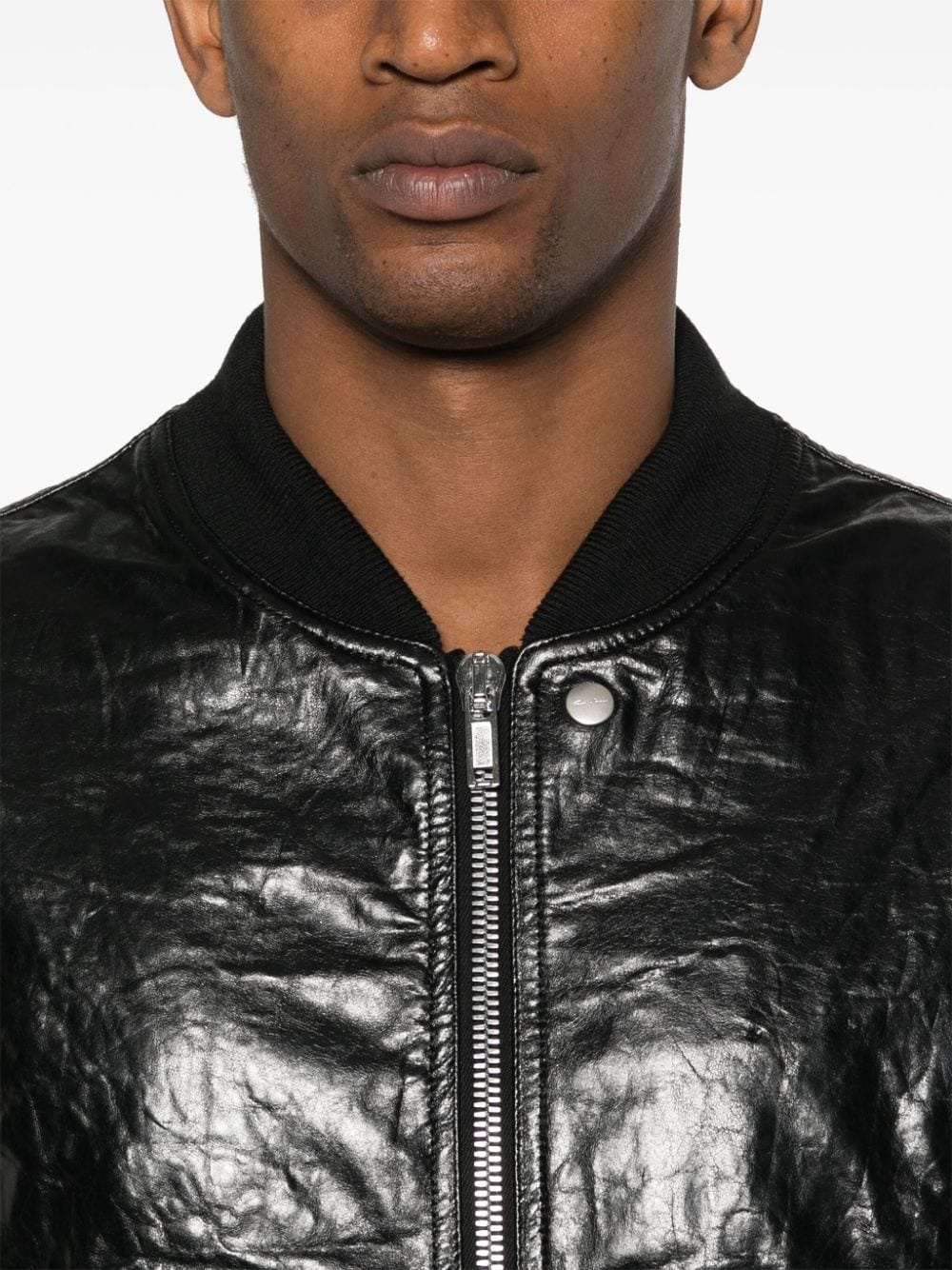 Classic Flight leather bomber jacket - 5
