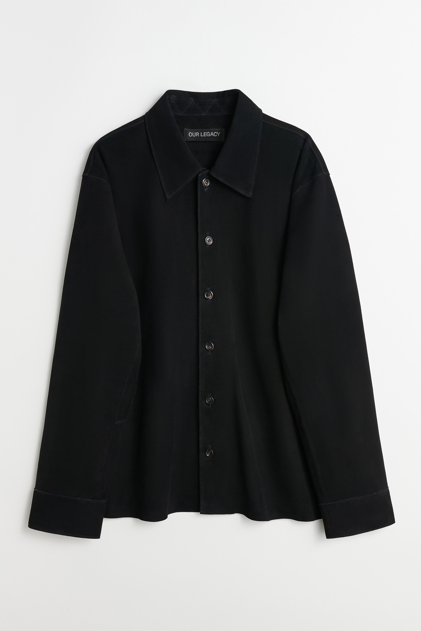Welding Shirt Lithe Black Suede - 1