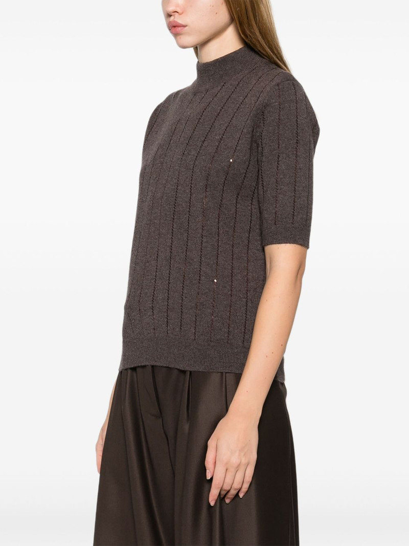 sequin-embellished cashmere top 3