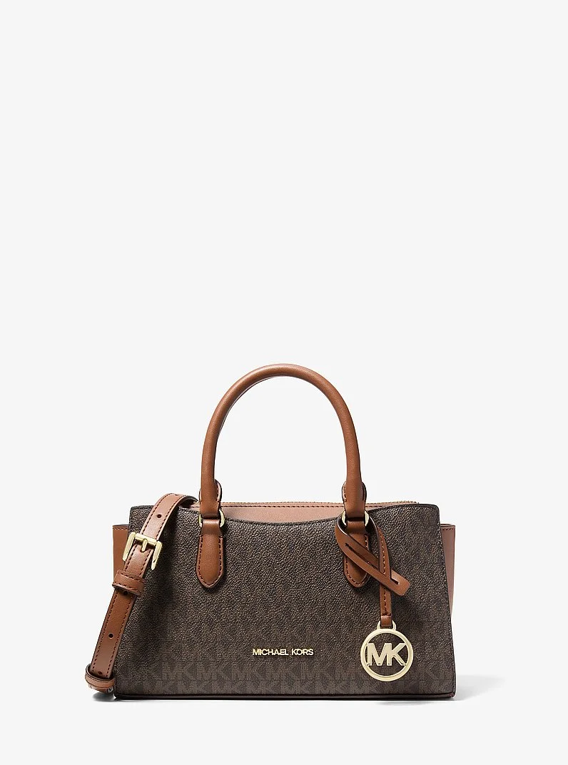 Arden Small Signature Logo Messenger Bag - 1