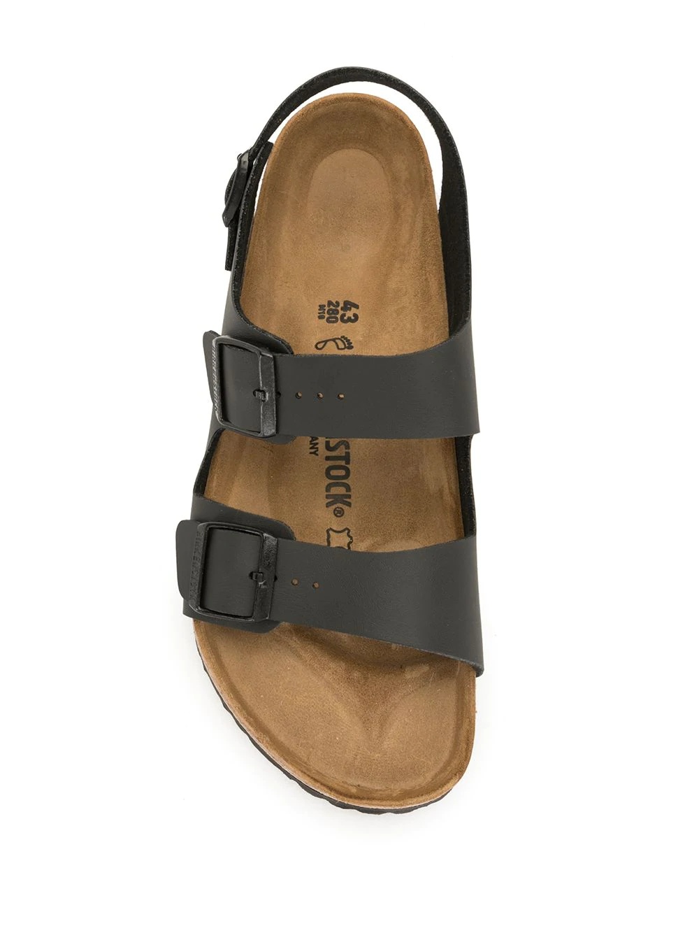 double-strap flat sandals - 4