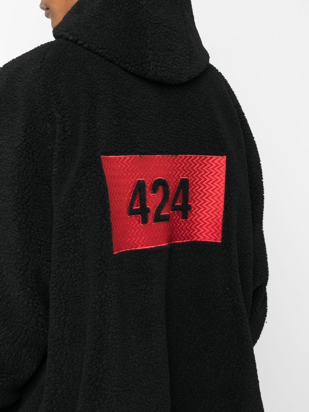 logo half-zip jumper - 5