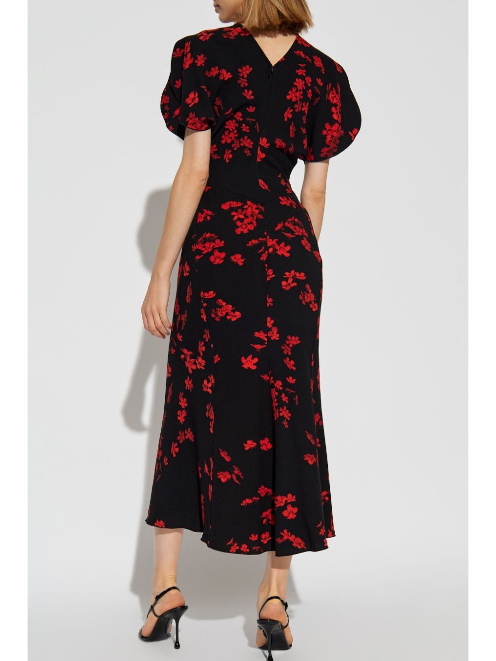 floral midi dress - 4