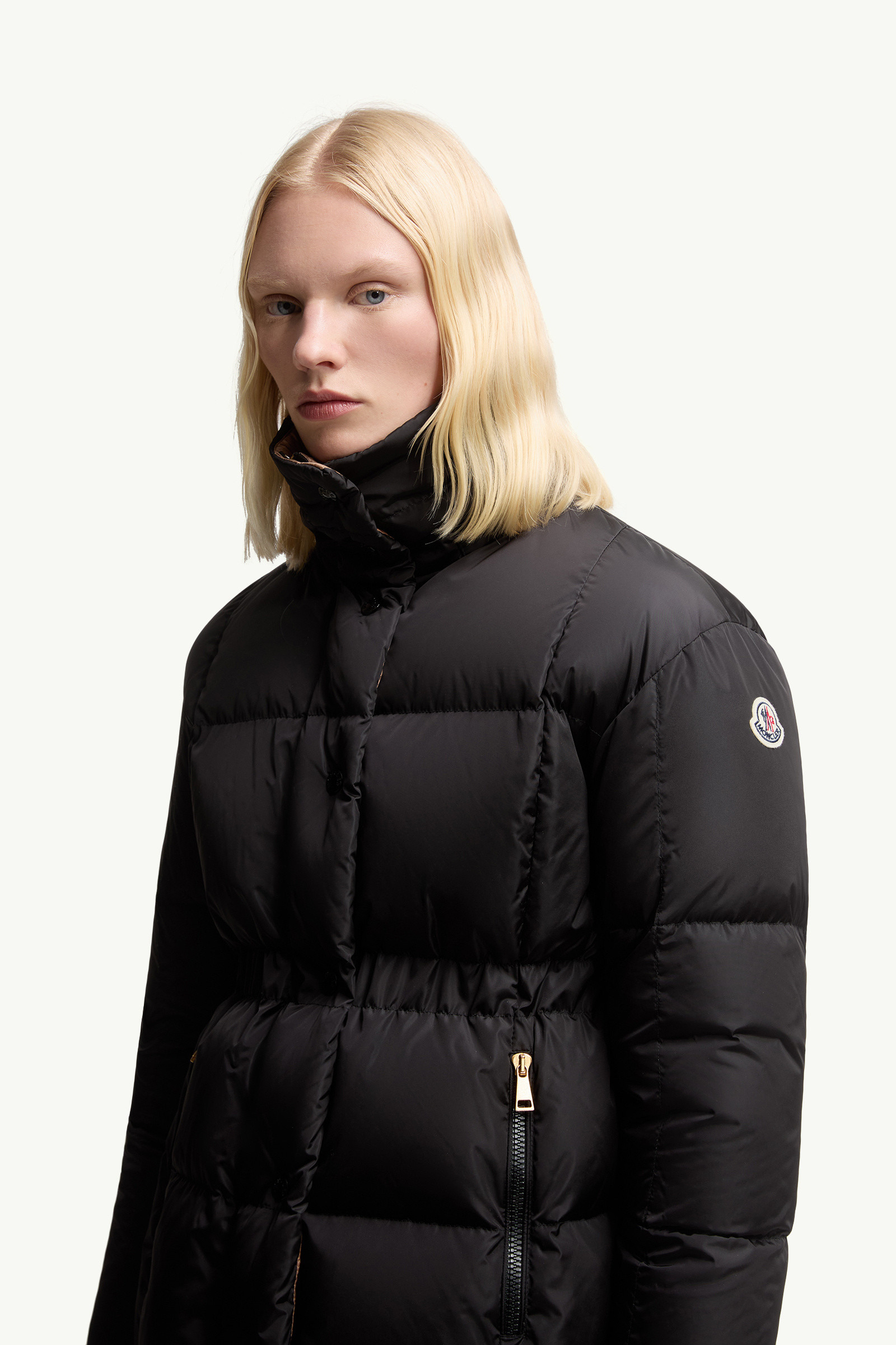 Agneux Square-Quilted Hooded Short Down Jacket - 6