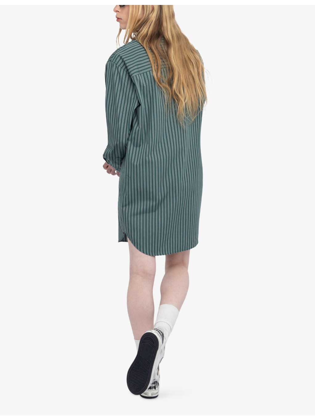 Rorning Striped Cotton-Poplin Mini Dress - 4