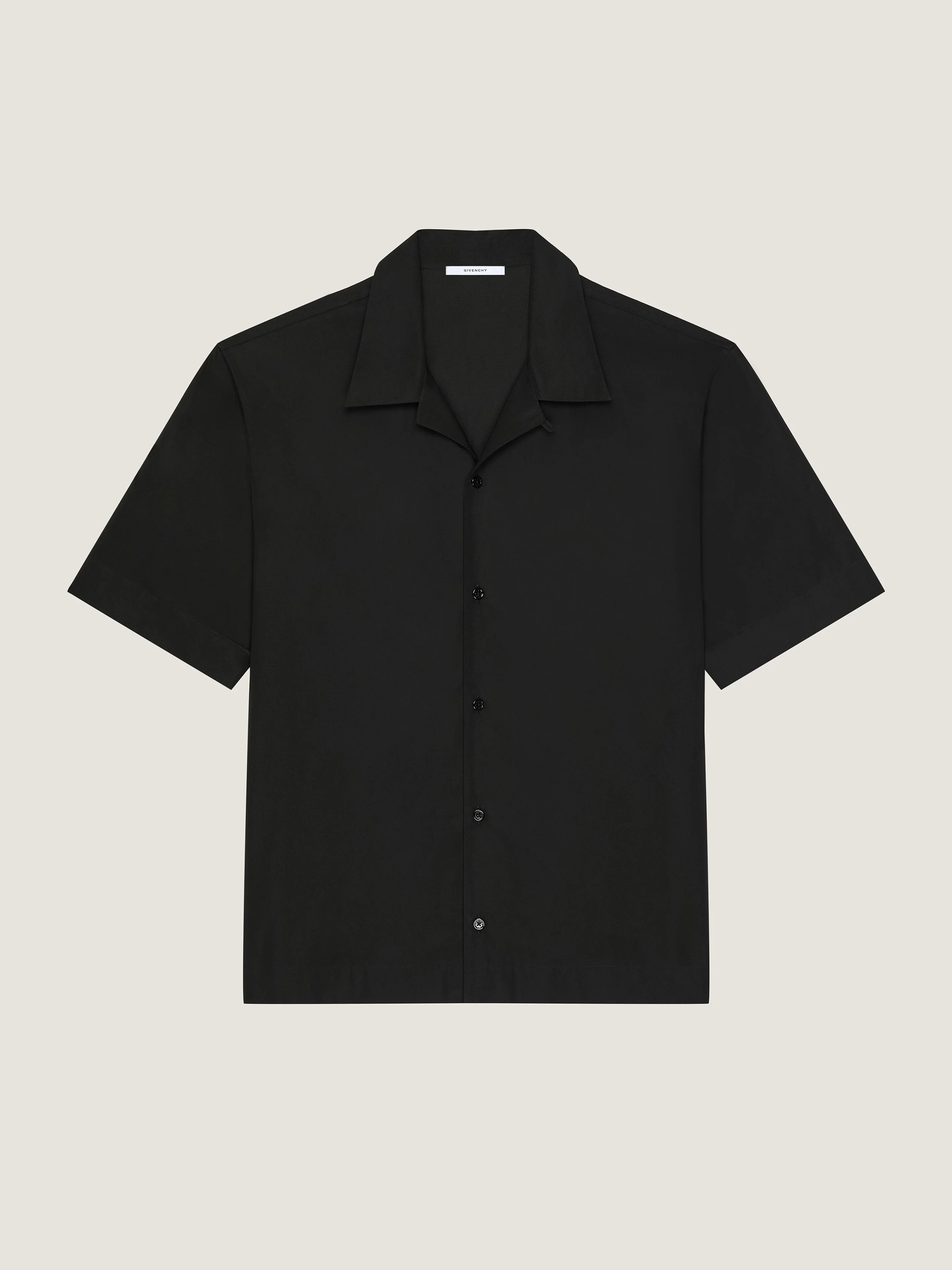 SHIRT IN POPLIN WITH PHOTOGRAPHIC NEGATIVE PRINT - 1