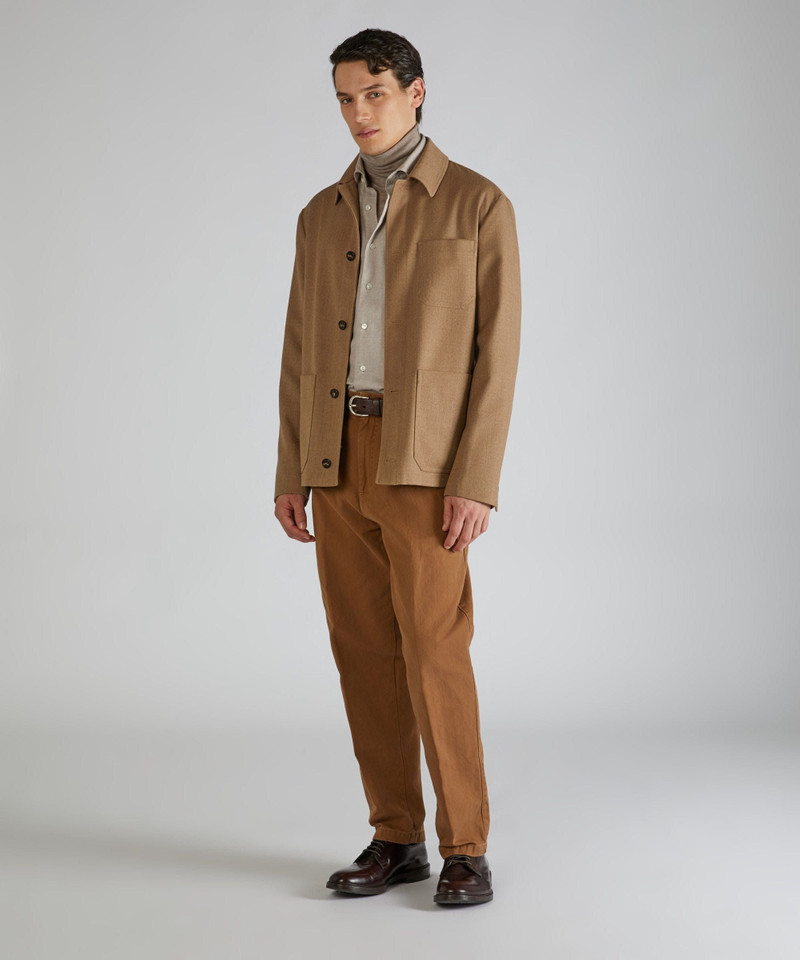 Regular-fit flannel shirt 5