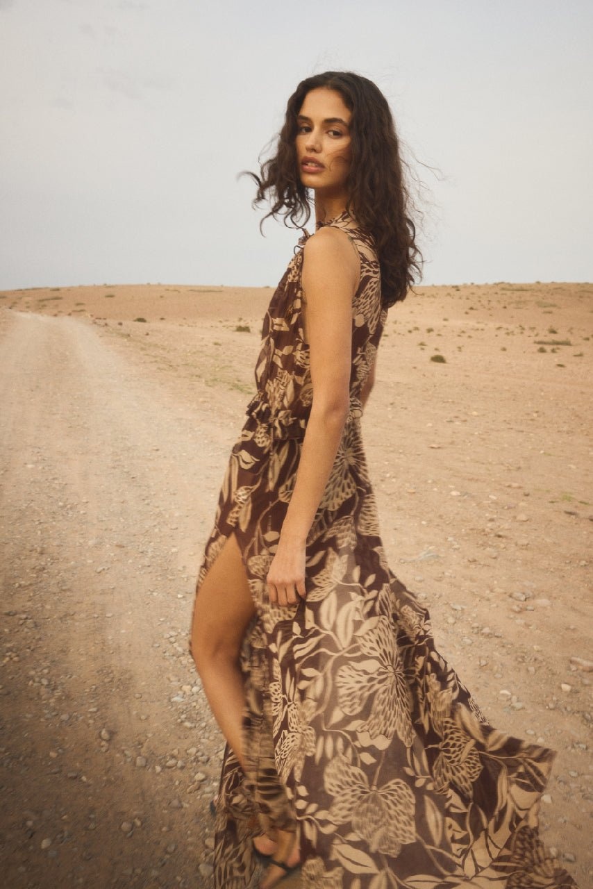 Long Dress Ciao - Choco Macro Stelis - 2