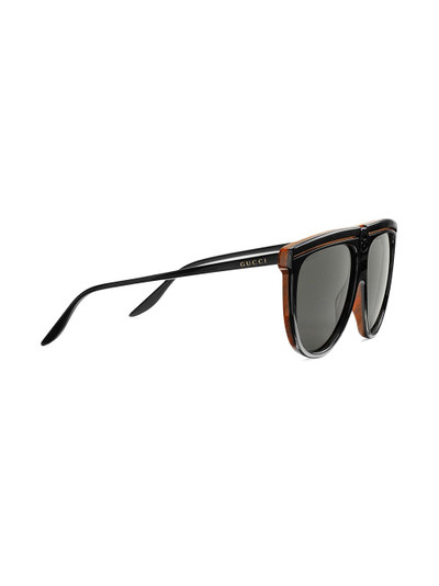 GUCCI aviator-frame sunglasses outlook