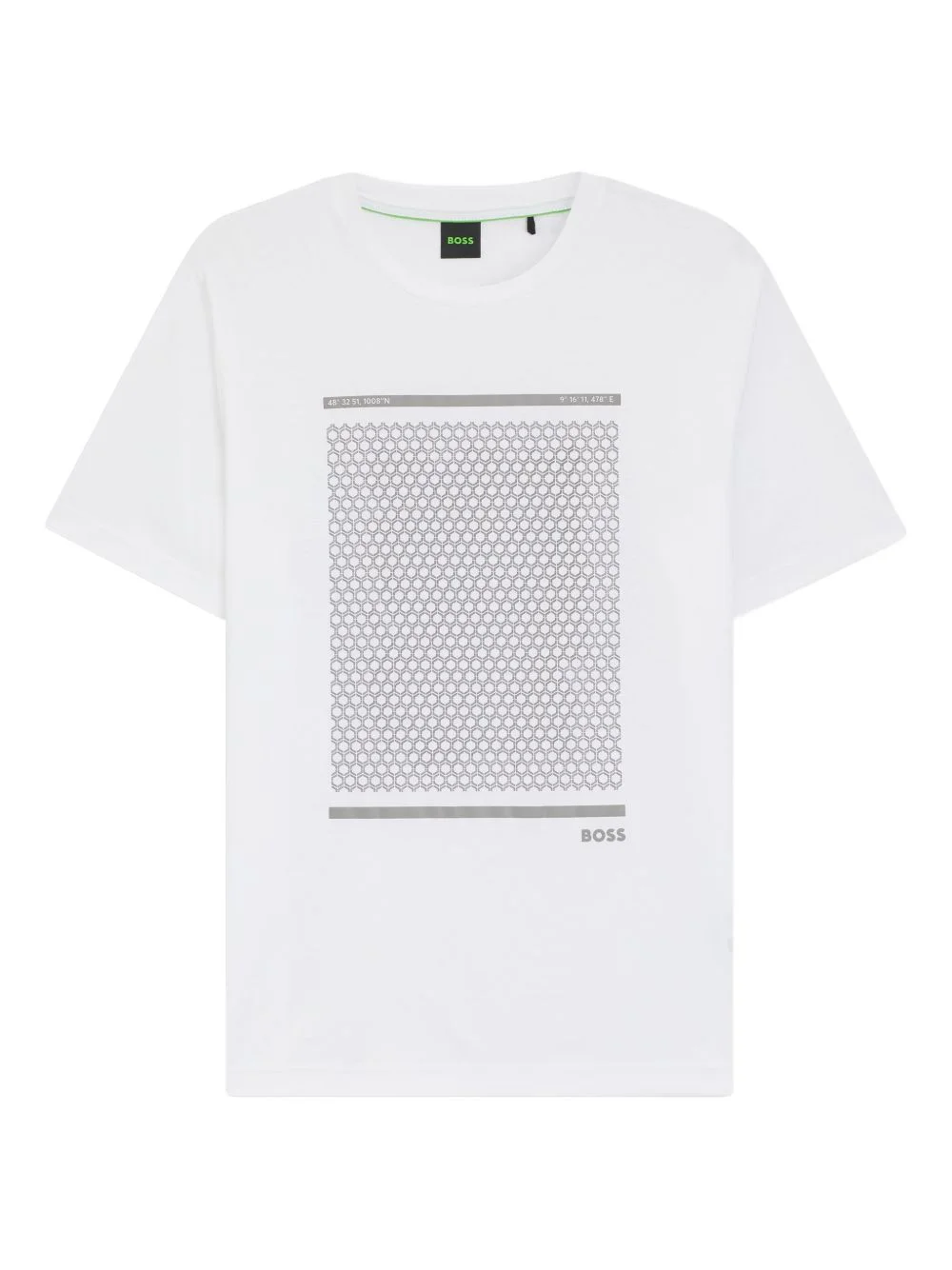 geometric-print T-Shirt - 1