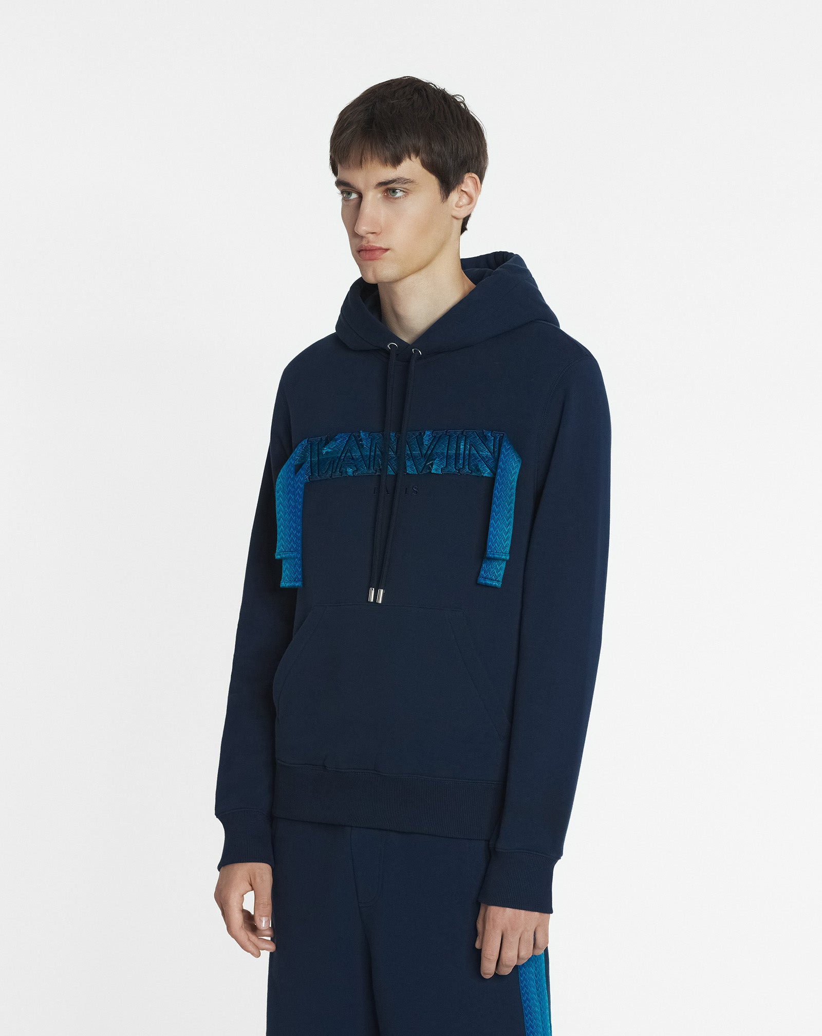 LANVIN CURB LACE HOODIE - 3