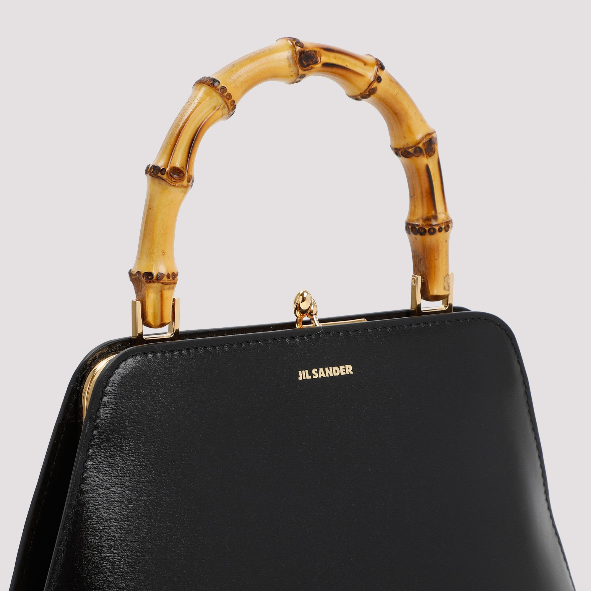 Jil Sander Goji Square Sm Bamboo Bag Women - 4