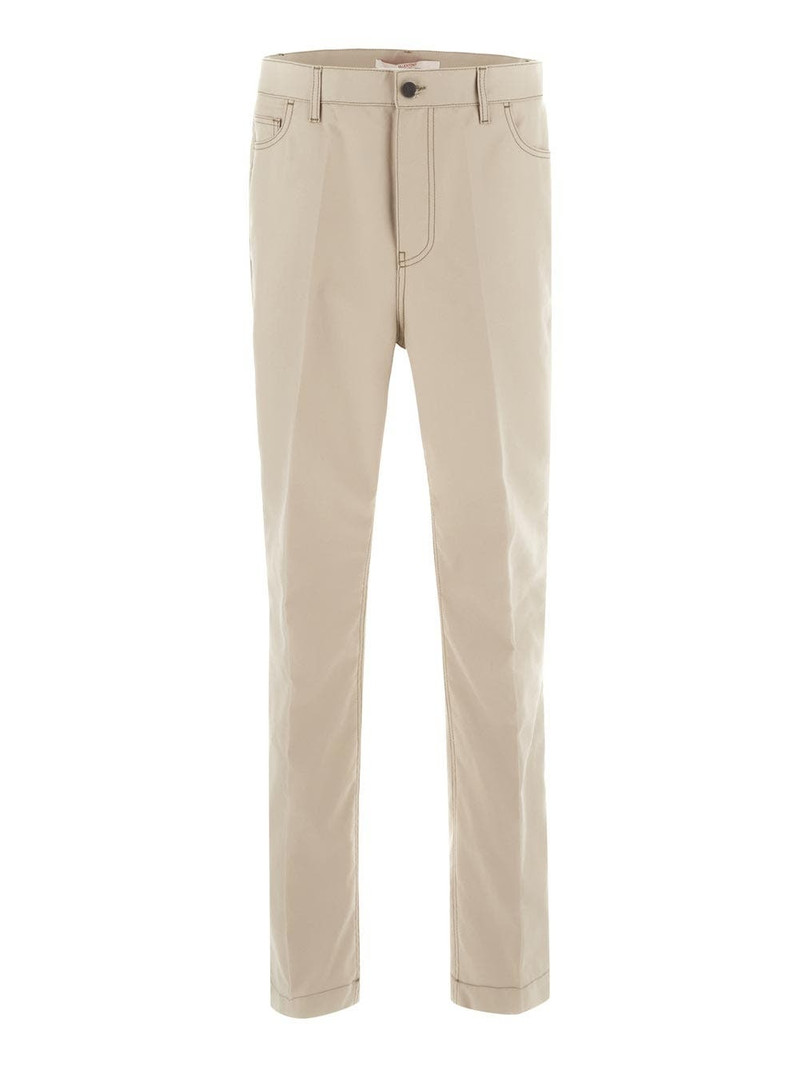Gabardine Trousers 1