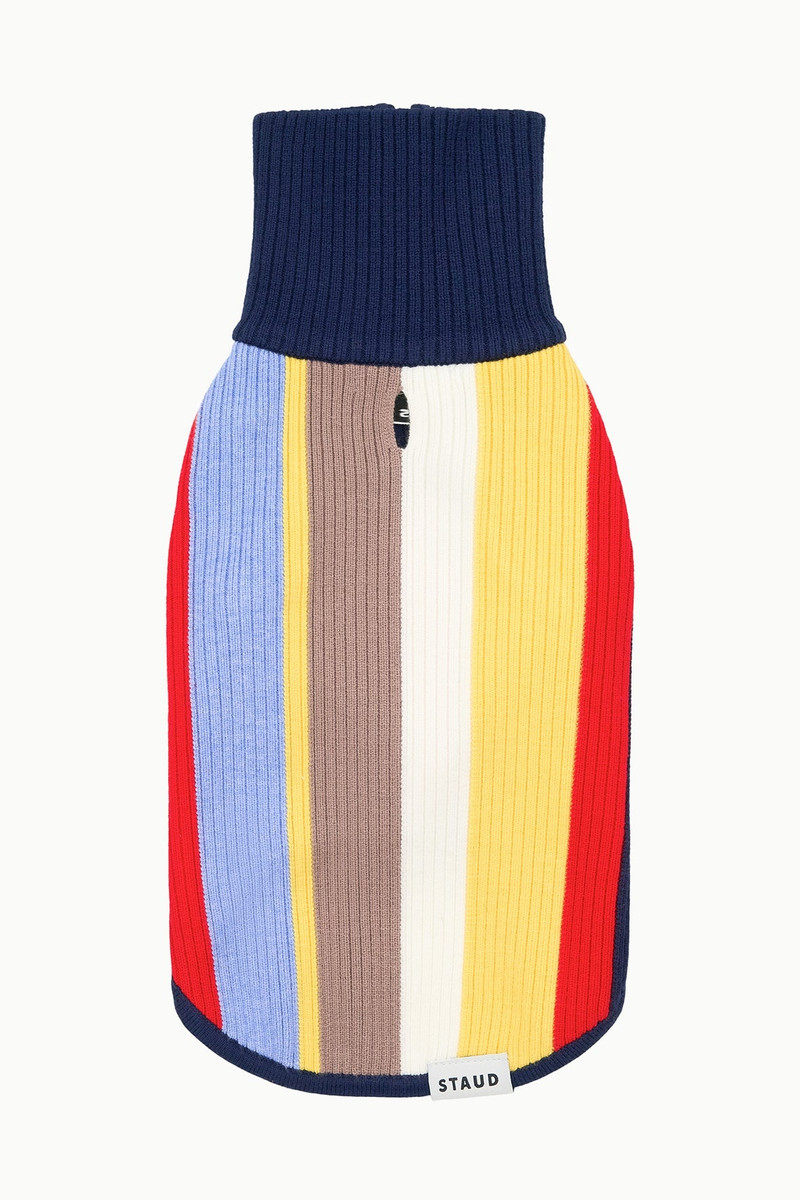 STAUD PET HAMPTON SWEATER MARKET STRIPE 4