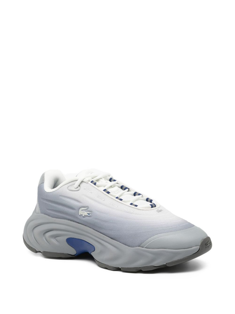 LACOSTE logo-embroidered trainers outlook