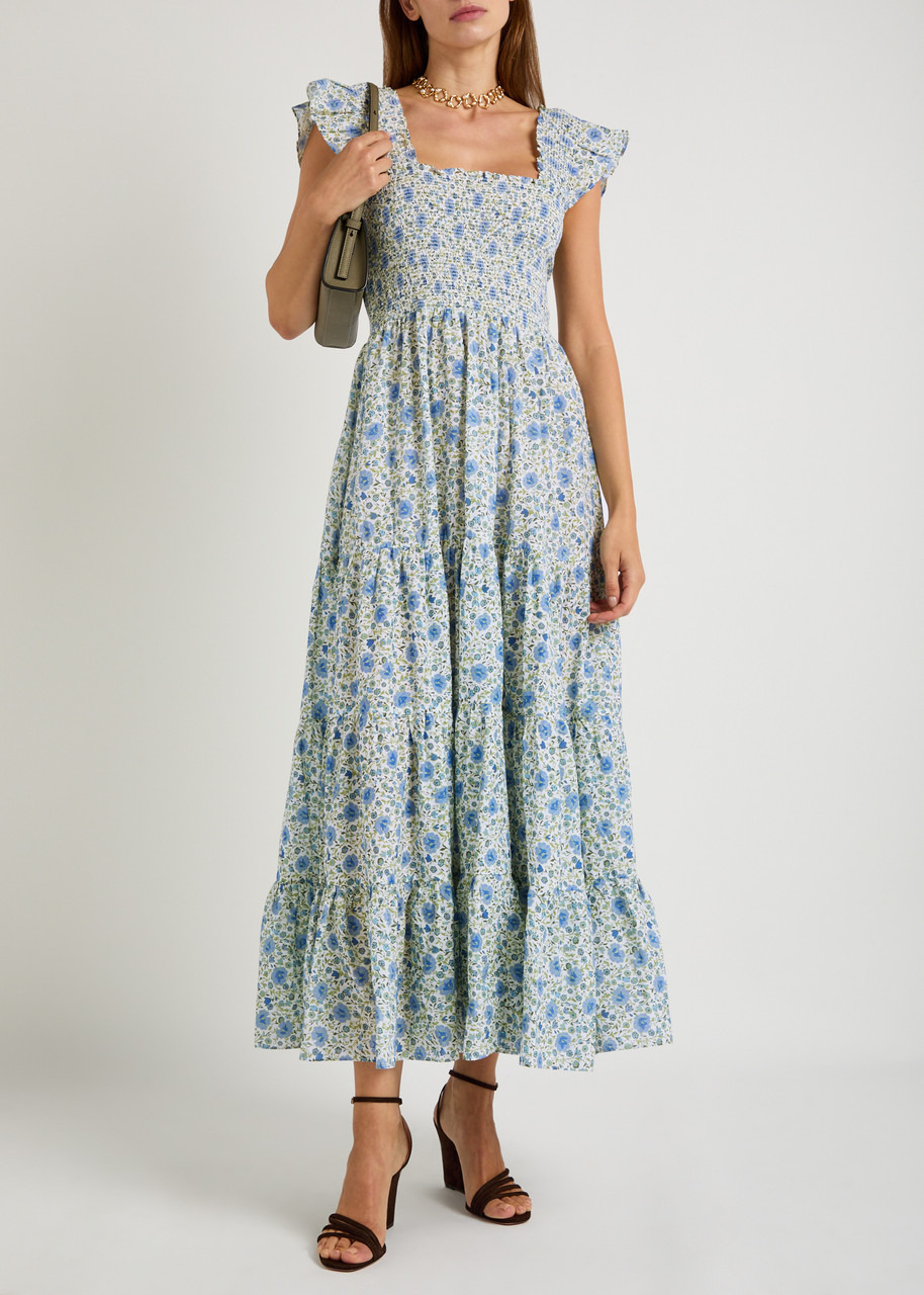 Rixo Kendall Floral-print Cotton Midi Dress - 4