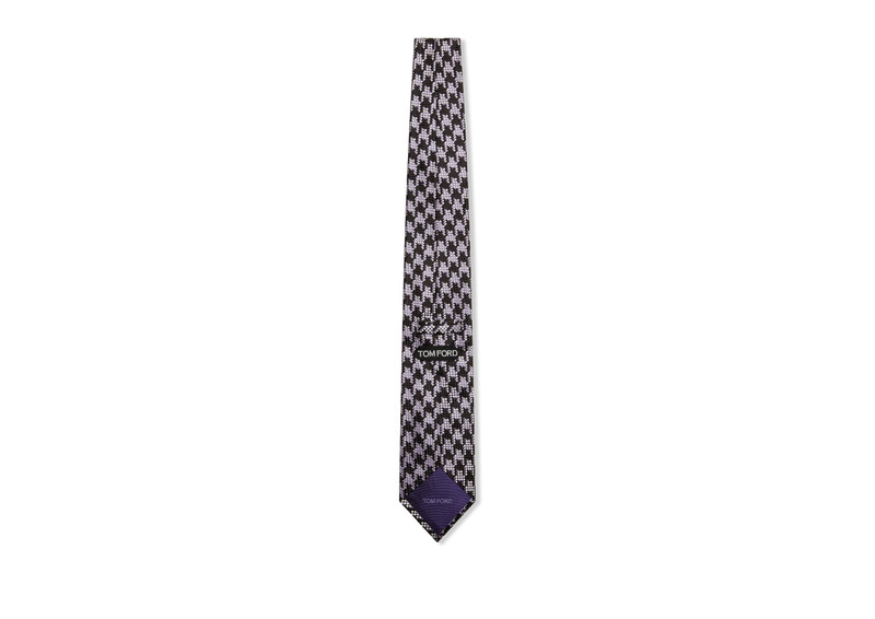 TOM FORD GIANT HOUNDSTOOTH TIE outlook