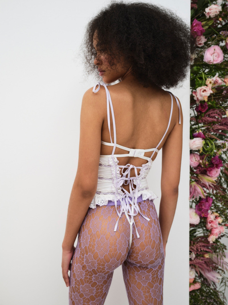 Daisy Eyelet Bodysuit 6